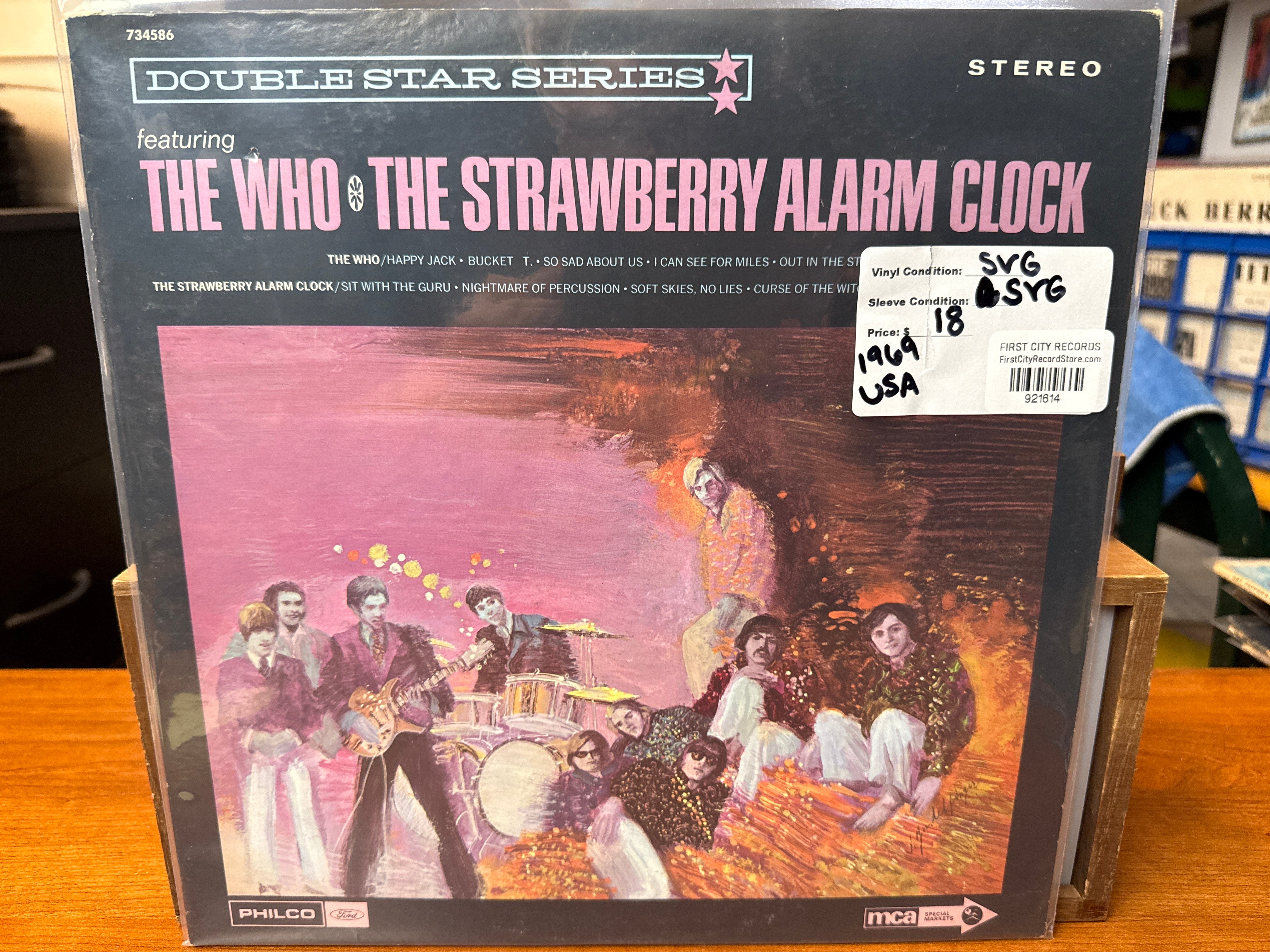 Double Star Series: The Who & Strawberry Alarm Clock (1969, USED)