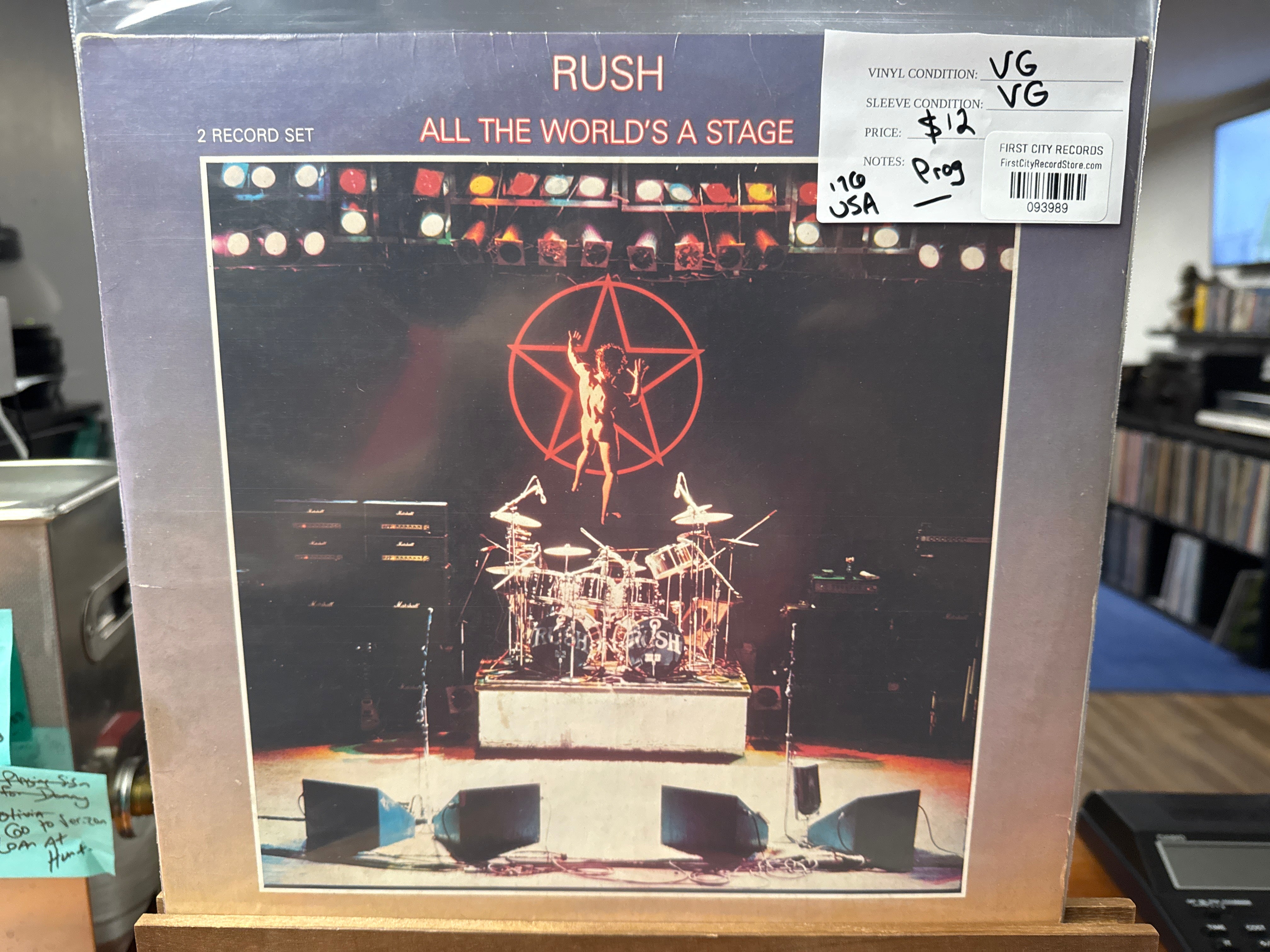 Rush - All The World's A Stage (USED)