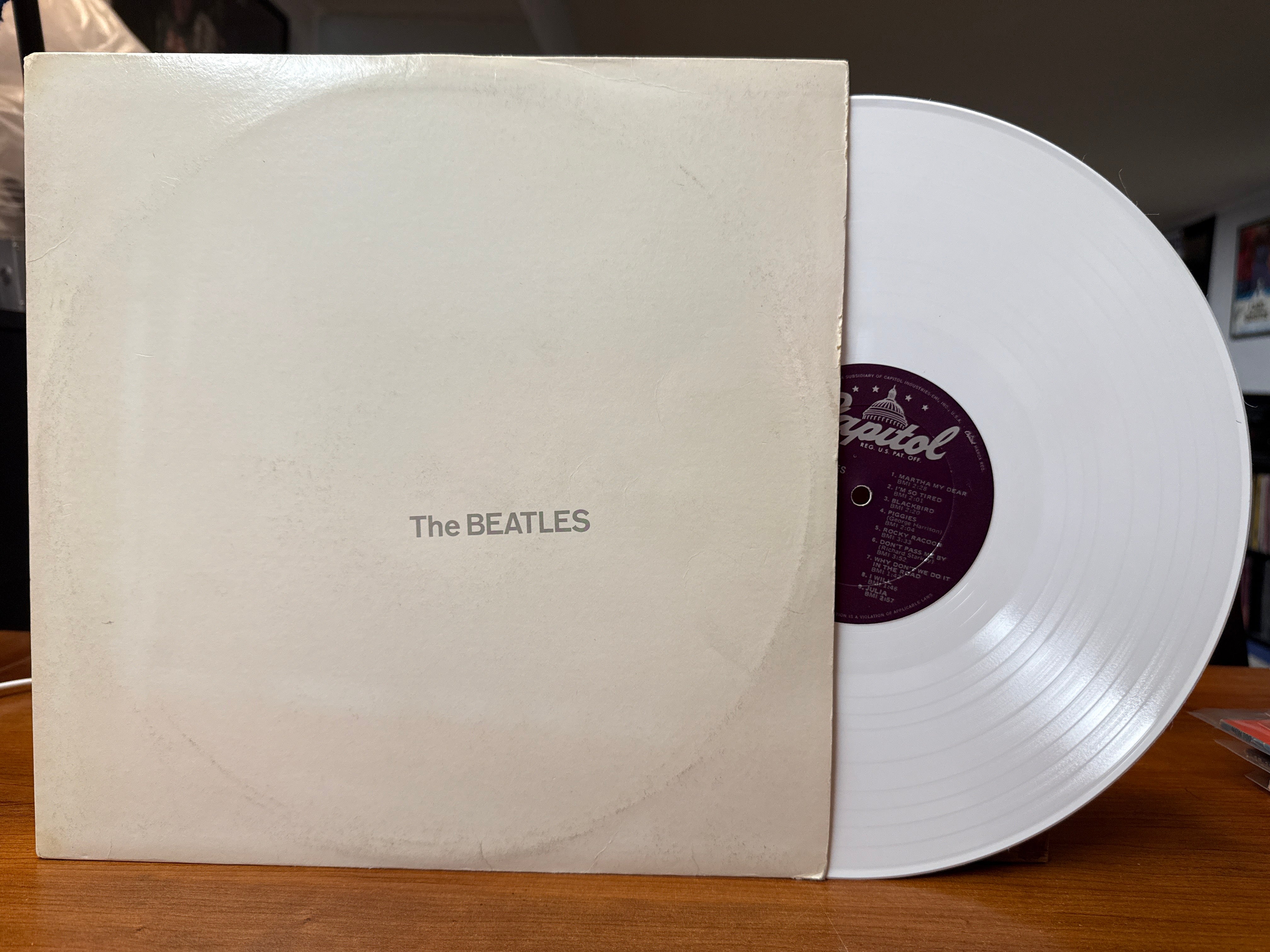 Beatles - White Album (1978, White Vinyl, USED)