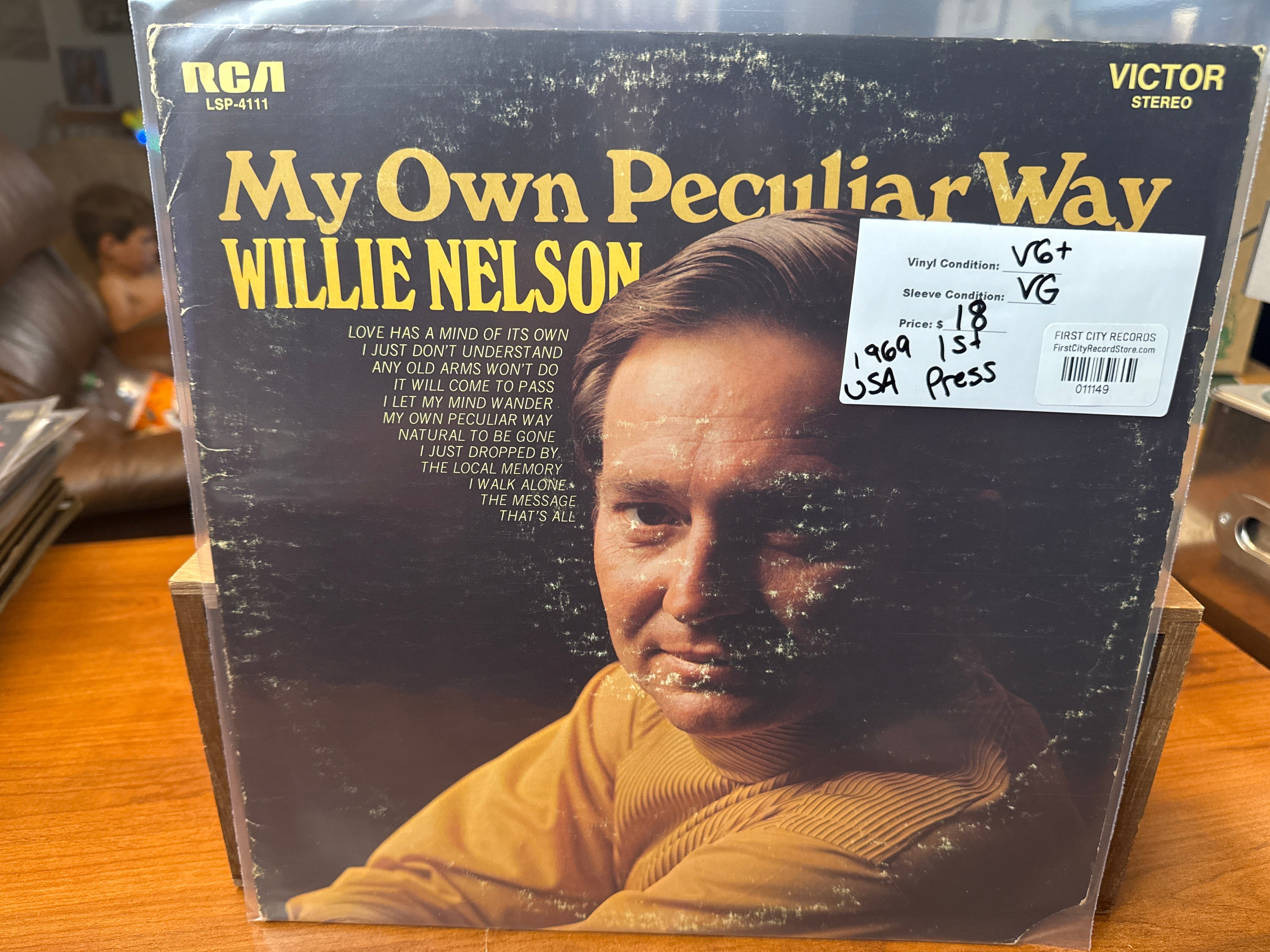 Willie Nelson - My Own Peculiar Way (1969, USED)