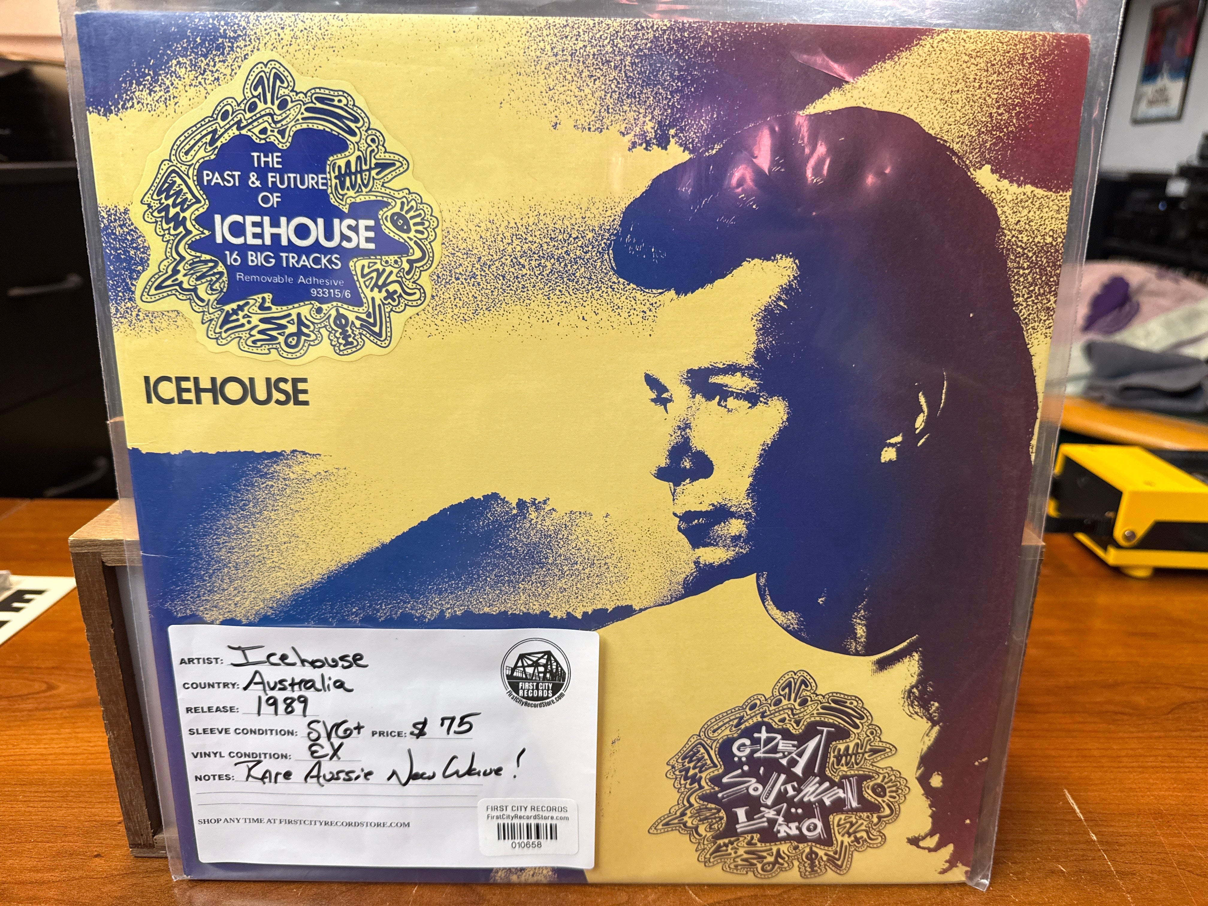 Icehouse - Past & Future of Icehouse (1989, Australian Pressing, USED)