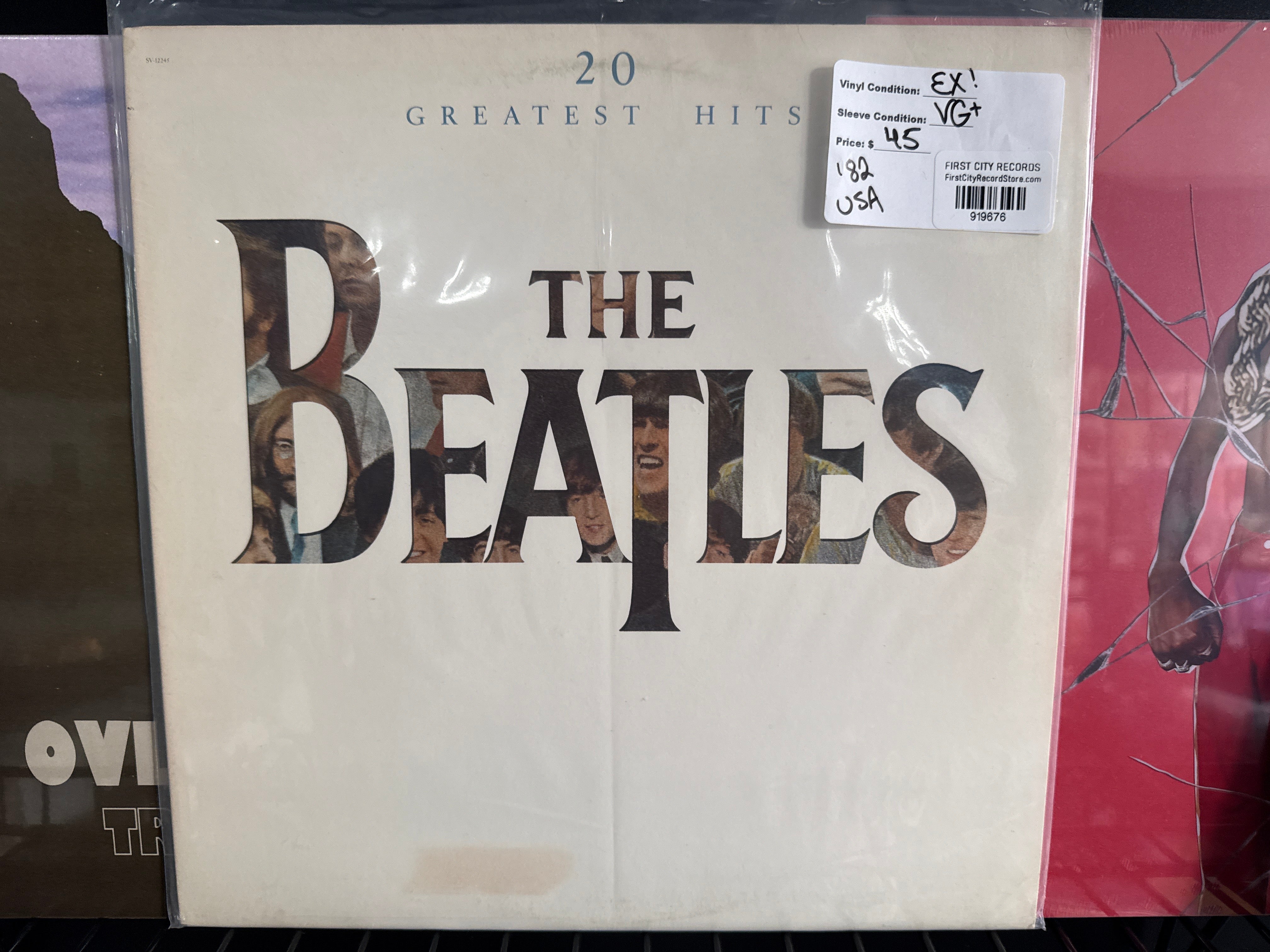Beatles - 20 Greatest Hits (1982, USED)