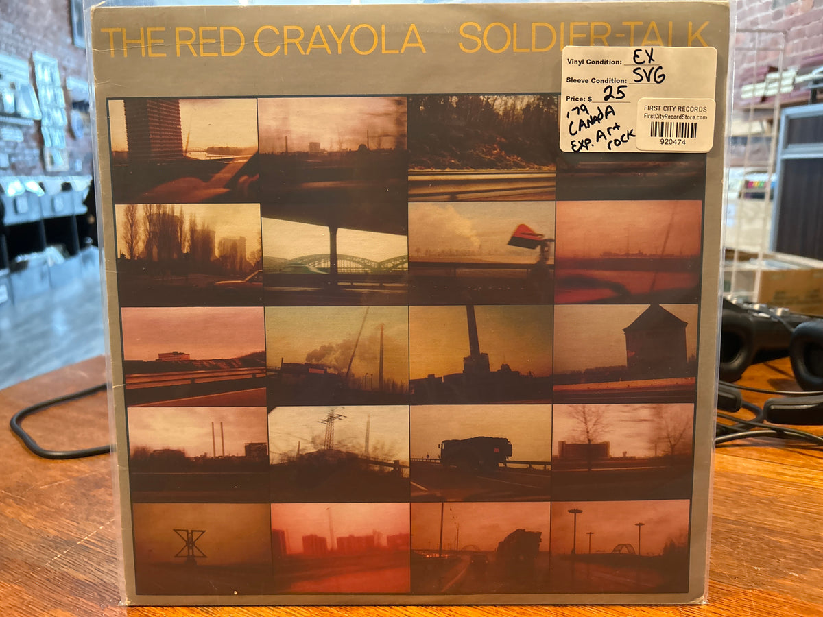 Red Crayola - Soldier Talk (1979, Canadian Press, USED)