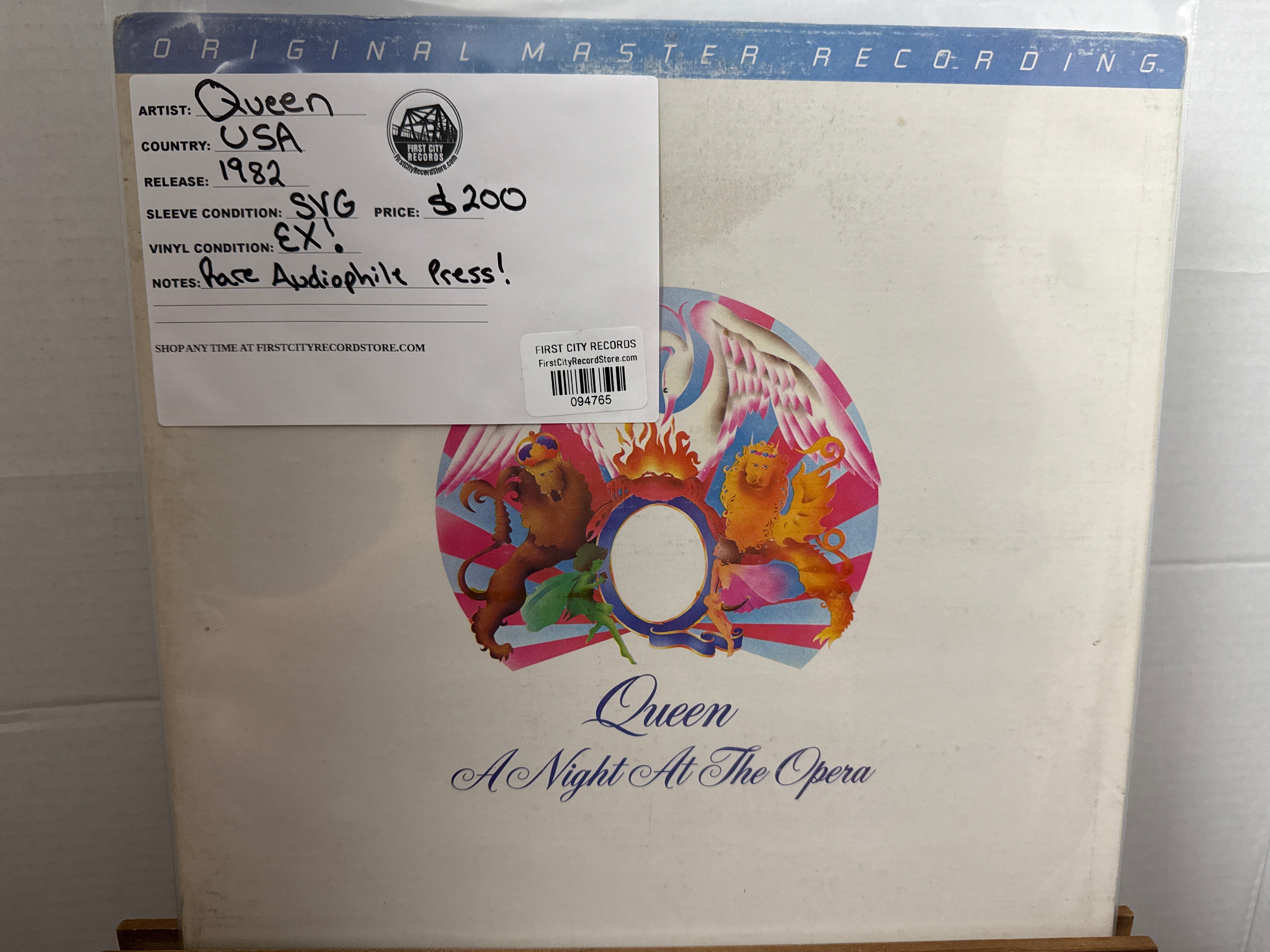 Queen - A Night at the Opera (Mobile Fidelity Sound Lab 1982, USED)