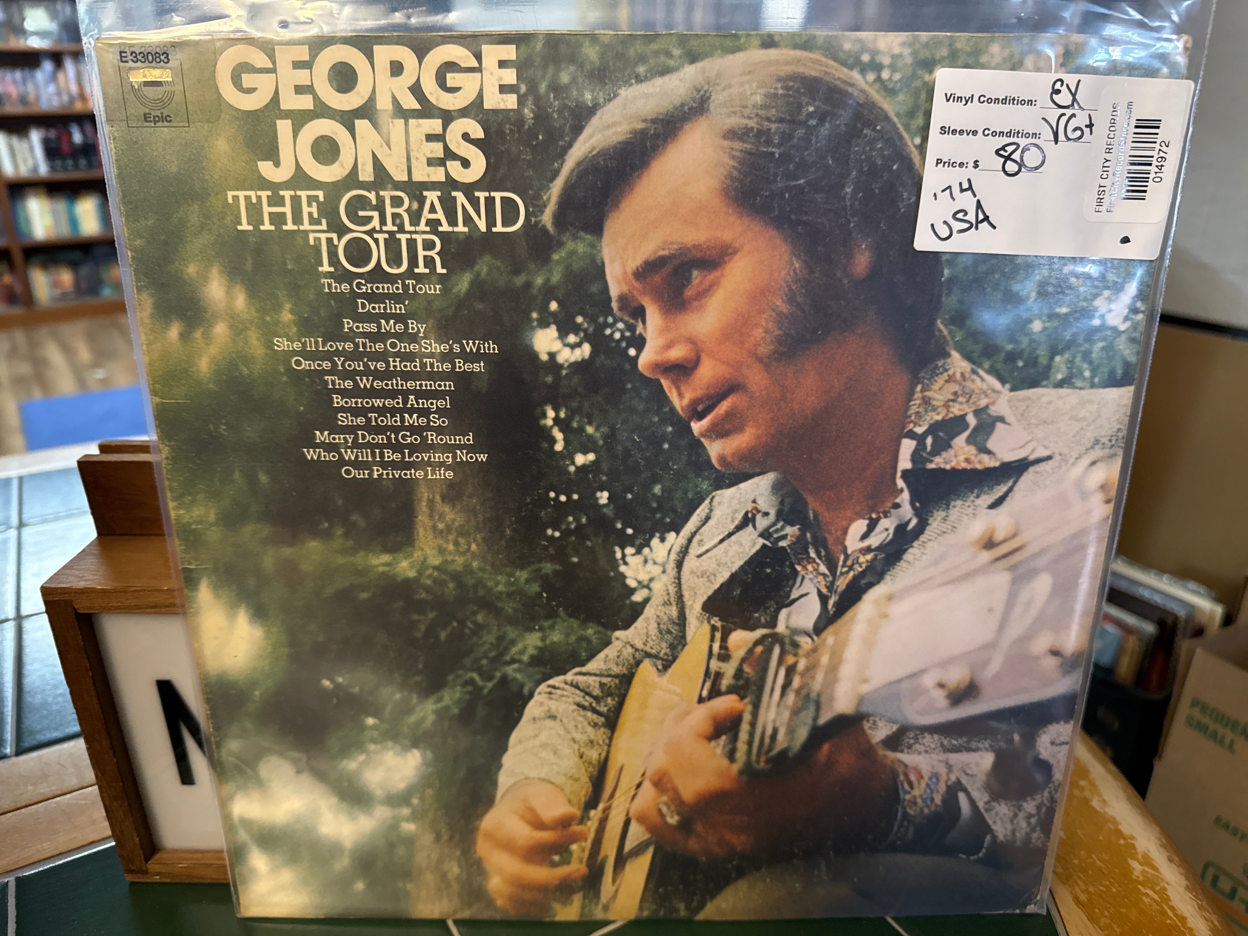 George Jones - The Grand Tour (1974, USED)