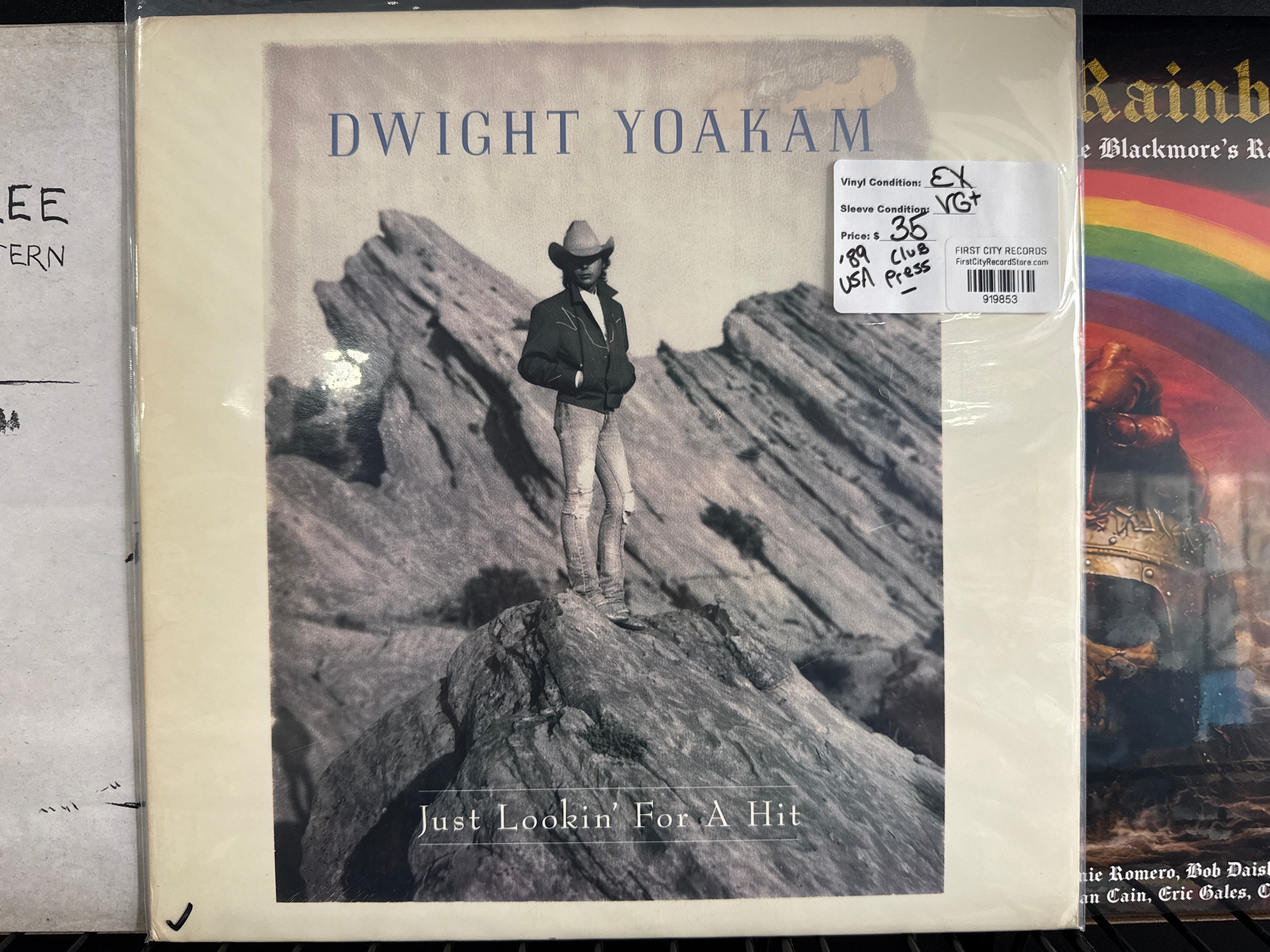 Dwight Yoakam - Just Lookin' For A Hit (1989, Club, USED)