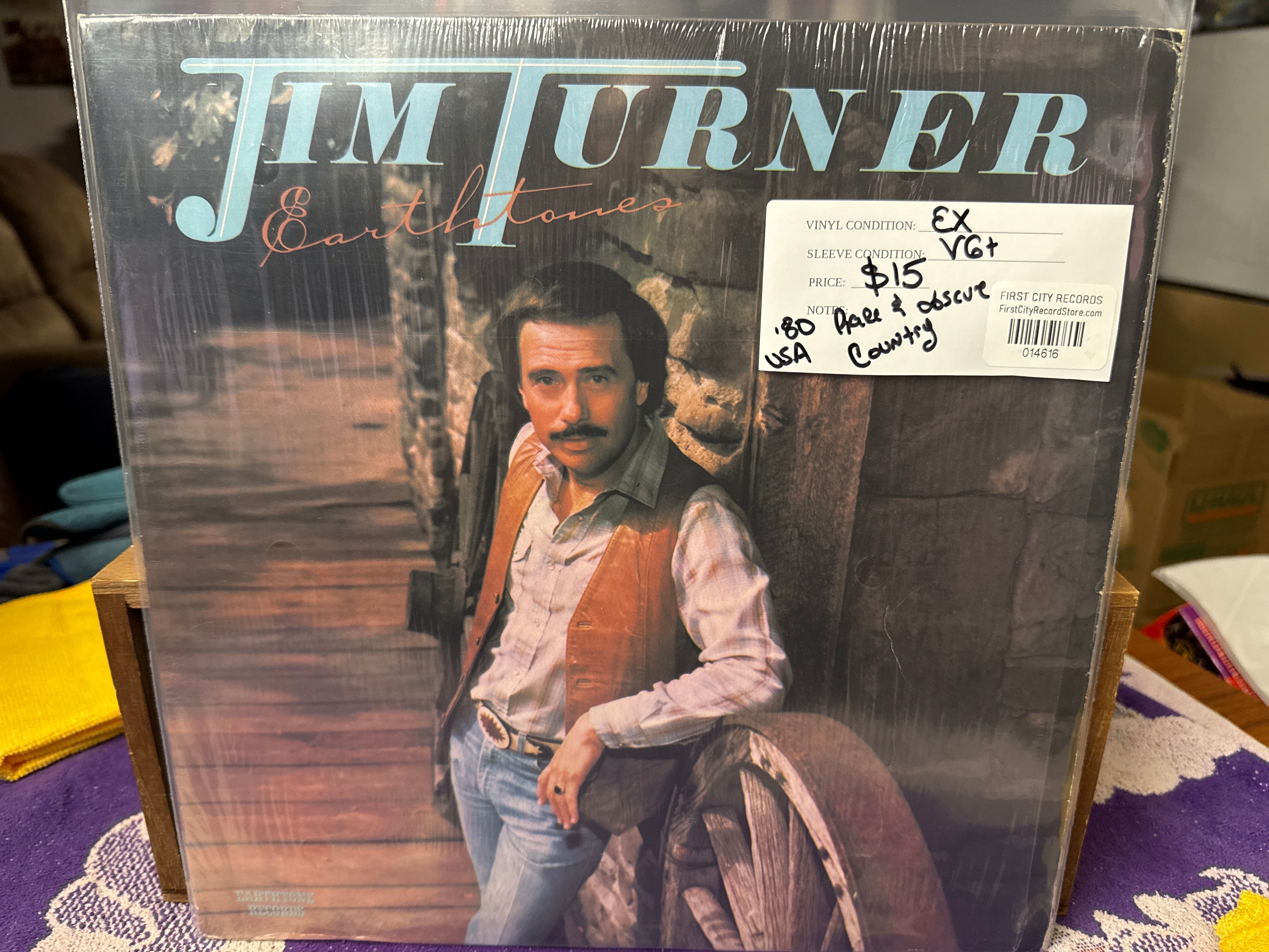 Jim Turner - Earthtones (1980, USED)