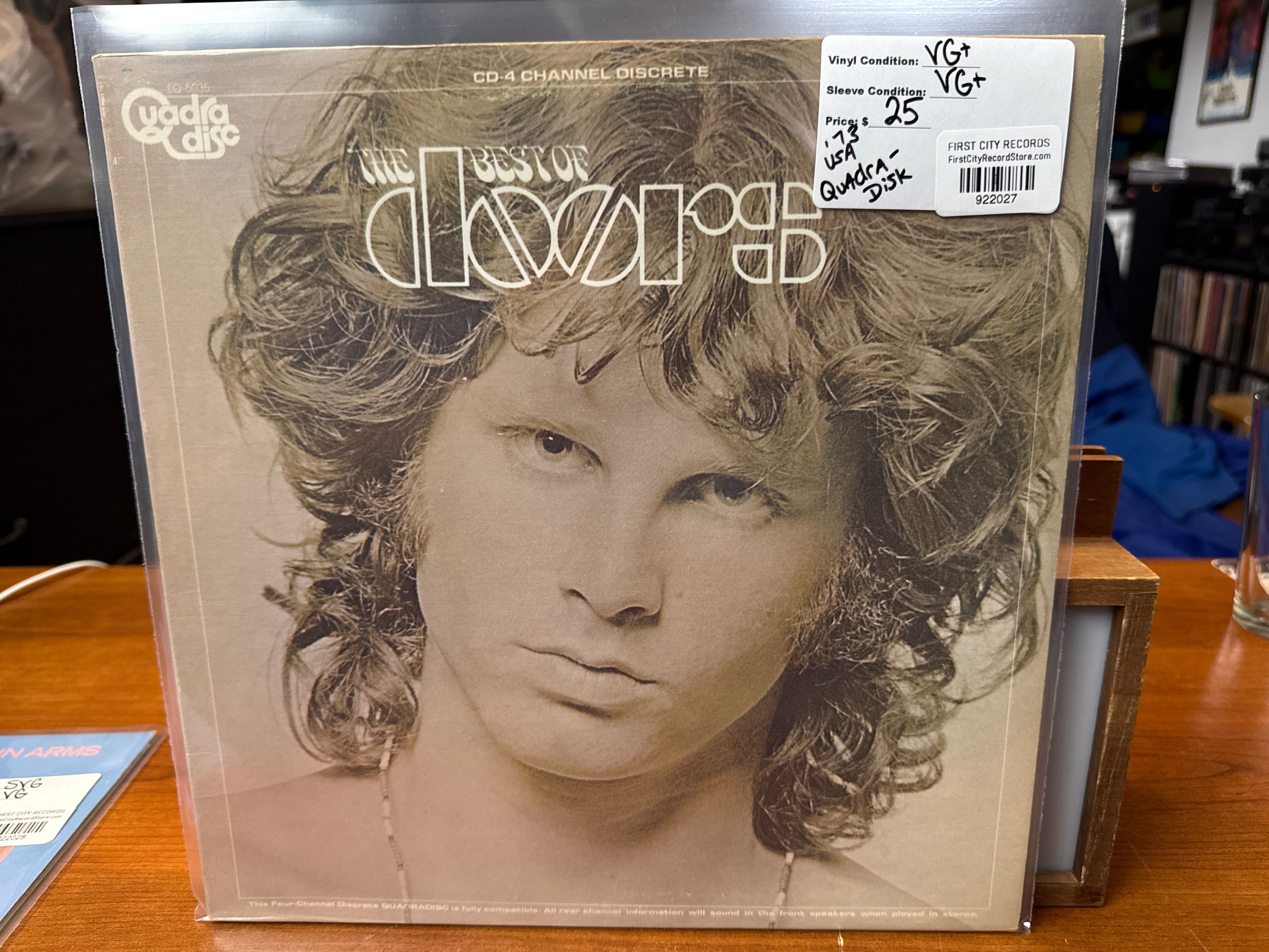 Doors - The Best of The Doors (1973, Quadraphonic, USED)