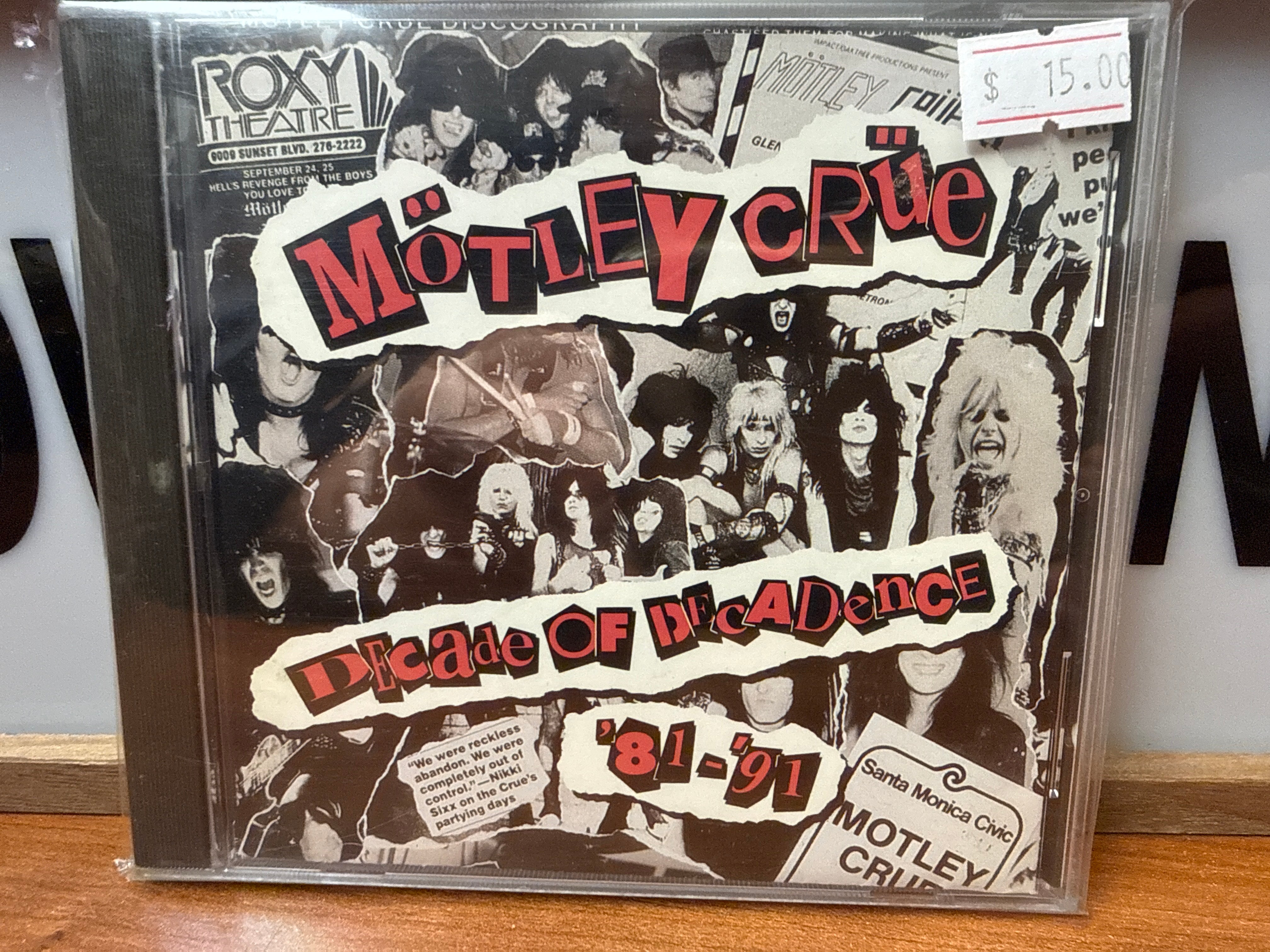 Motley Crue - Decade of Decadence (CD)