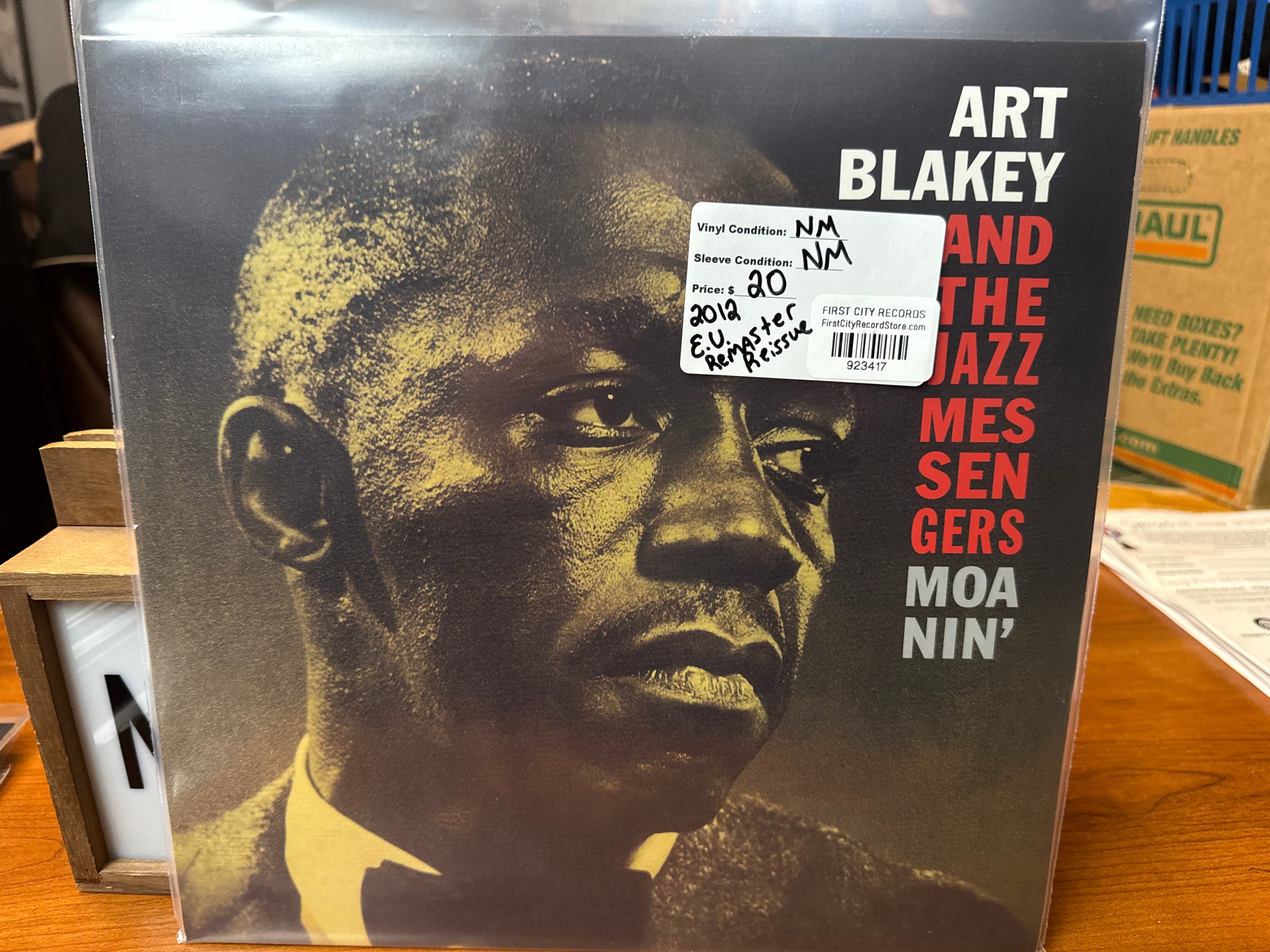 Art Blakey and the Jazz Messengers - Moanin' (2012 E.U. Reissue, USED)
