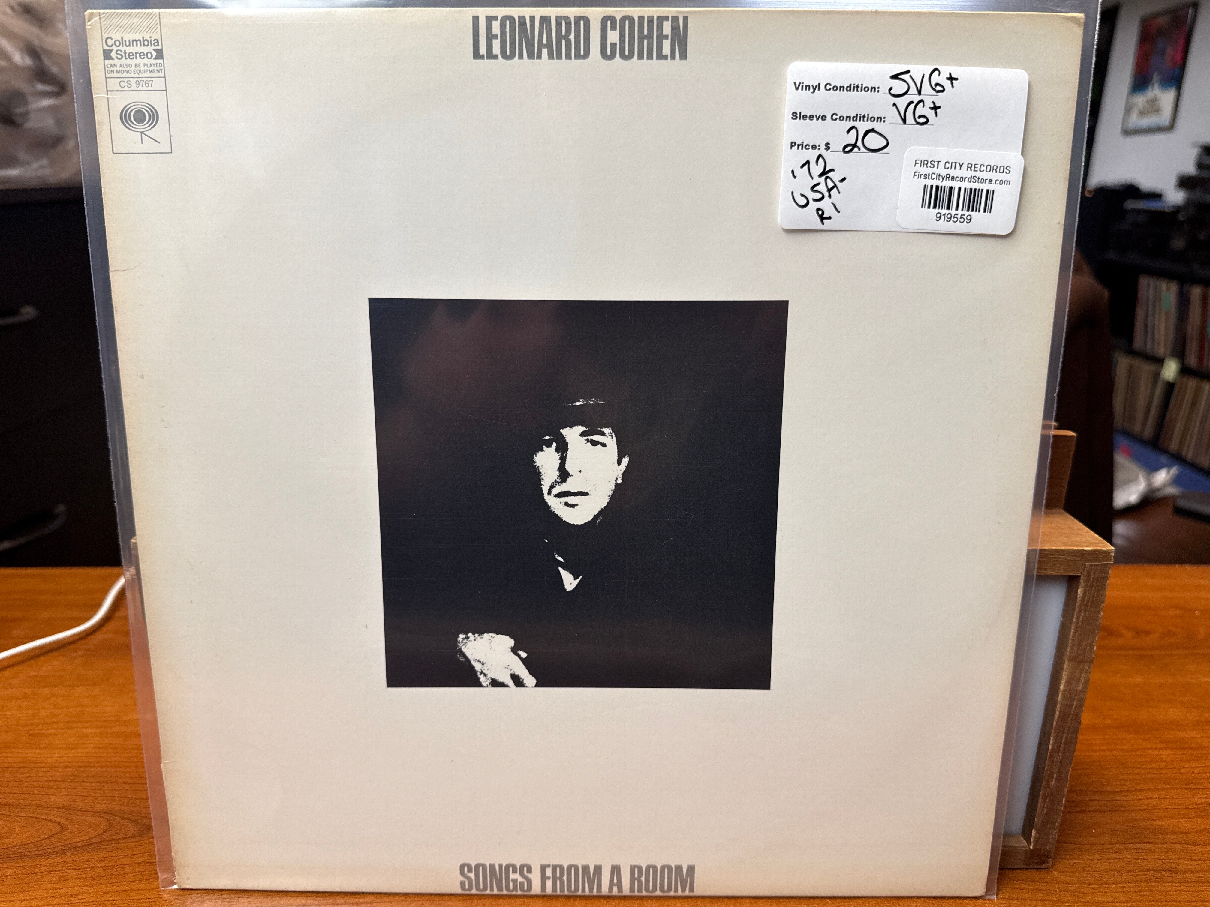 Leonard Cohen - Songs From A Room (1972, USED)