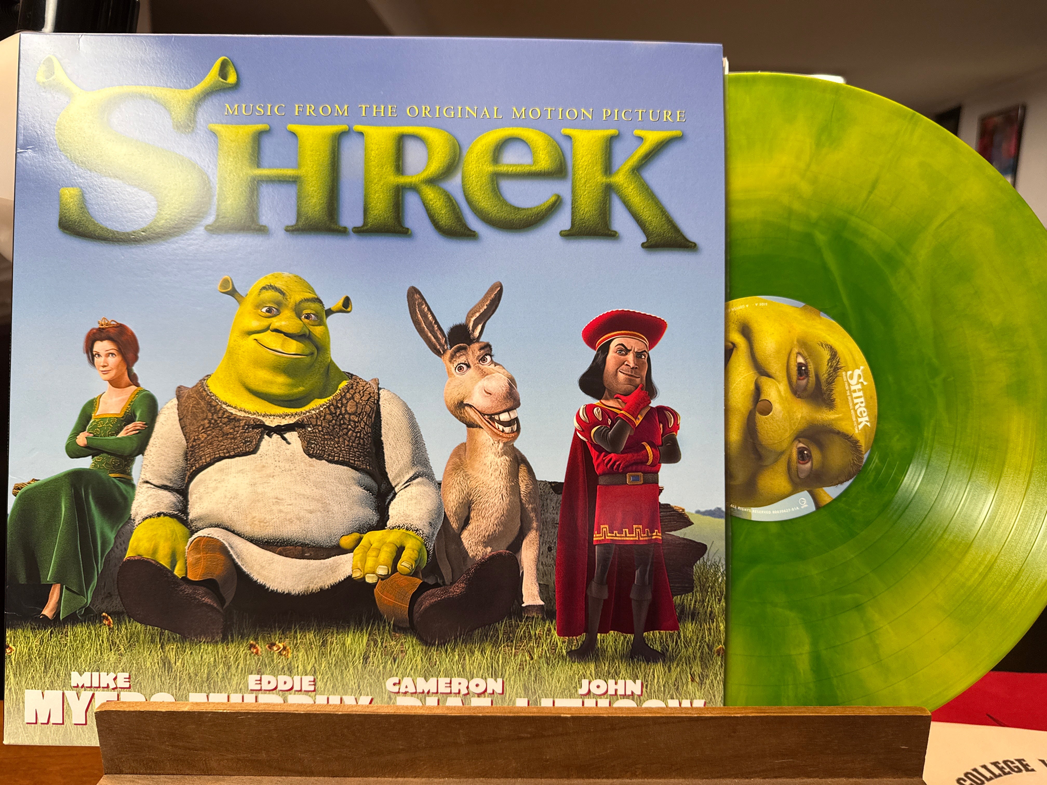 Shrek Movie Soundtrack (2025, Swamp Green, USED)