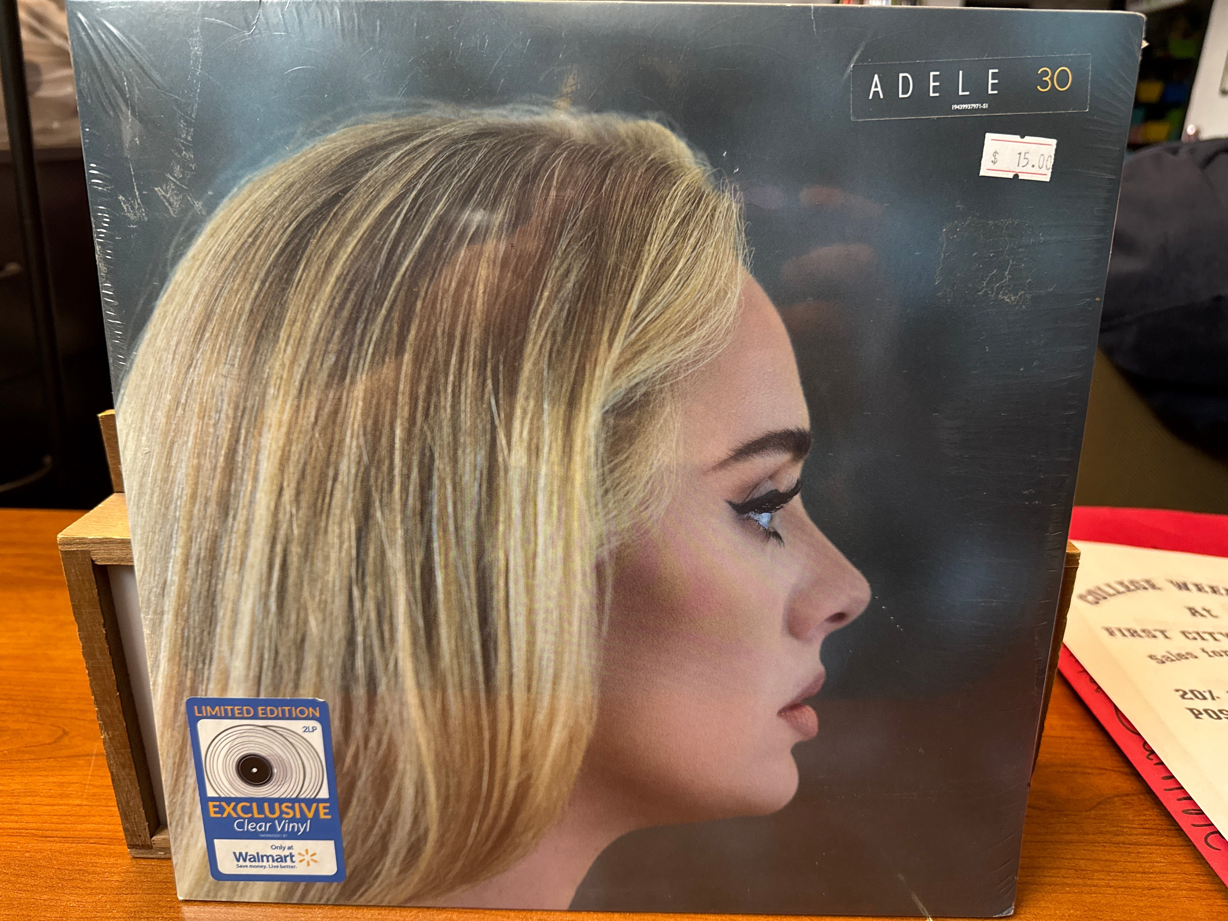 Adele - 30 (Sealed, Clear Vinyl, USED)