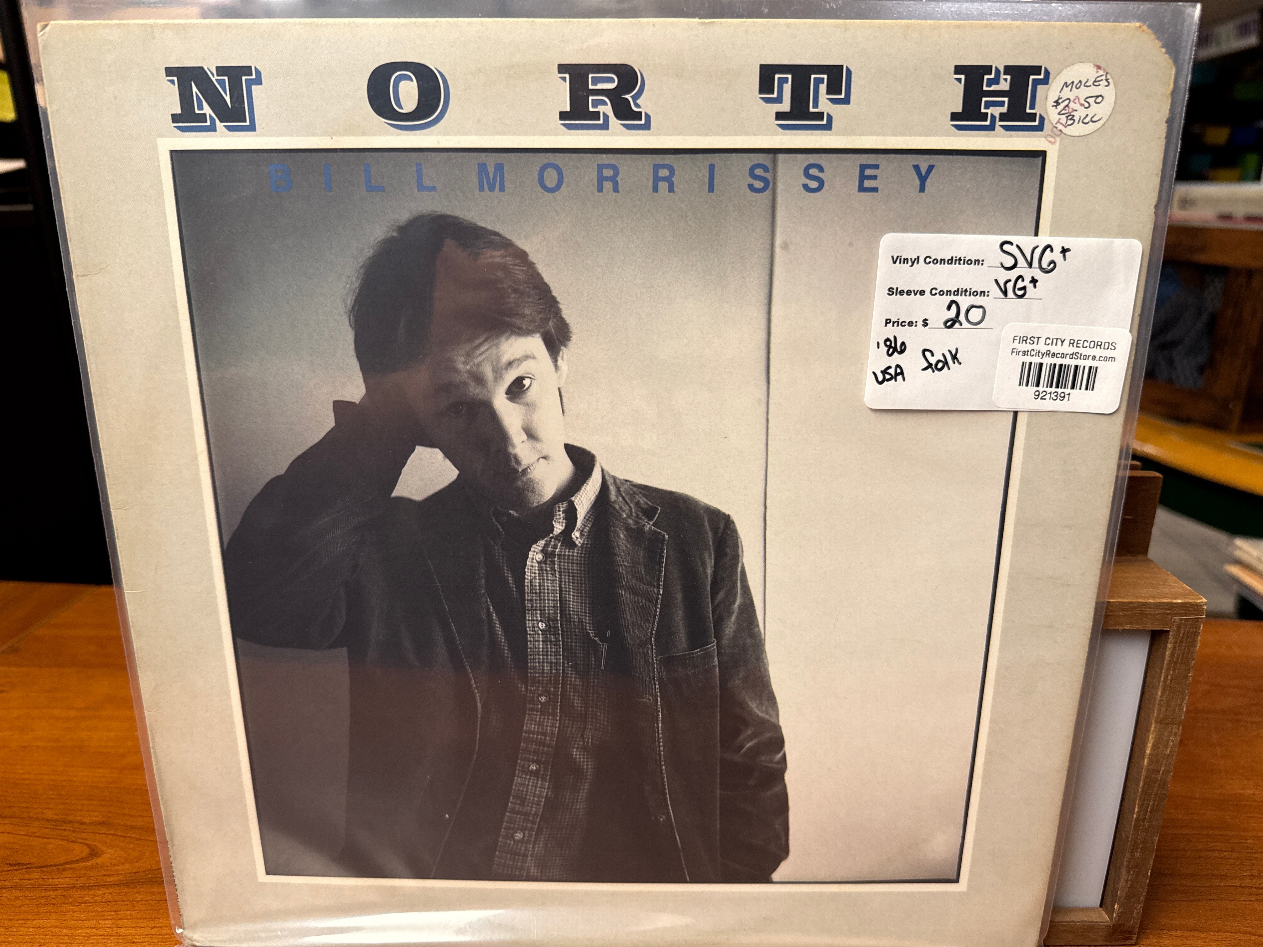 Bill Morrissey - North (1986, USED)