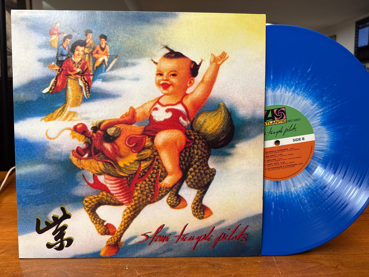 Stone Temple Pilots - Purple (2021, Blue/White Splatter, USED)