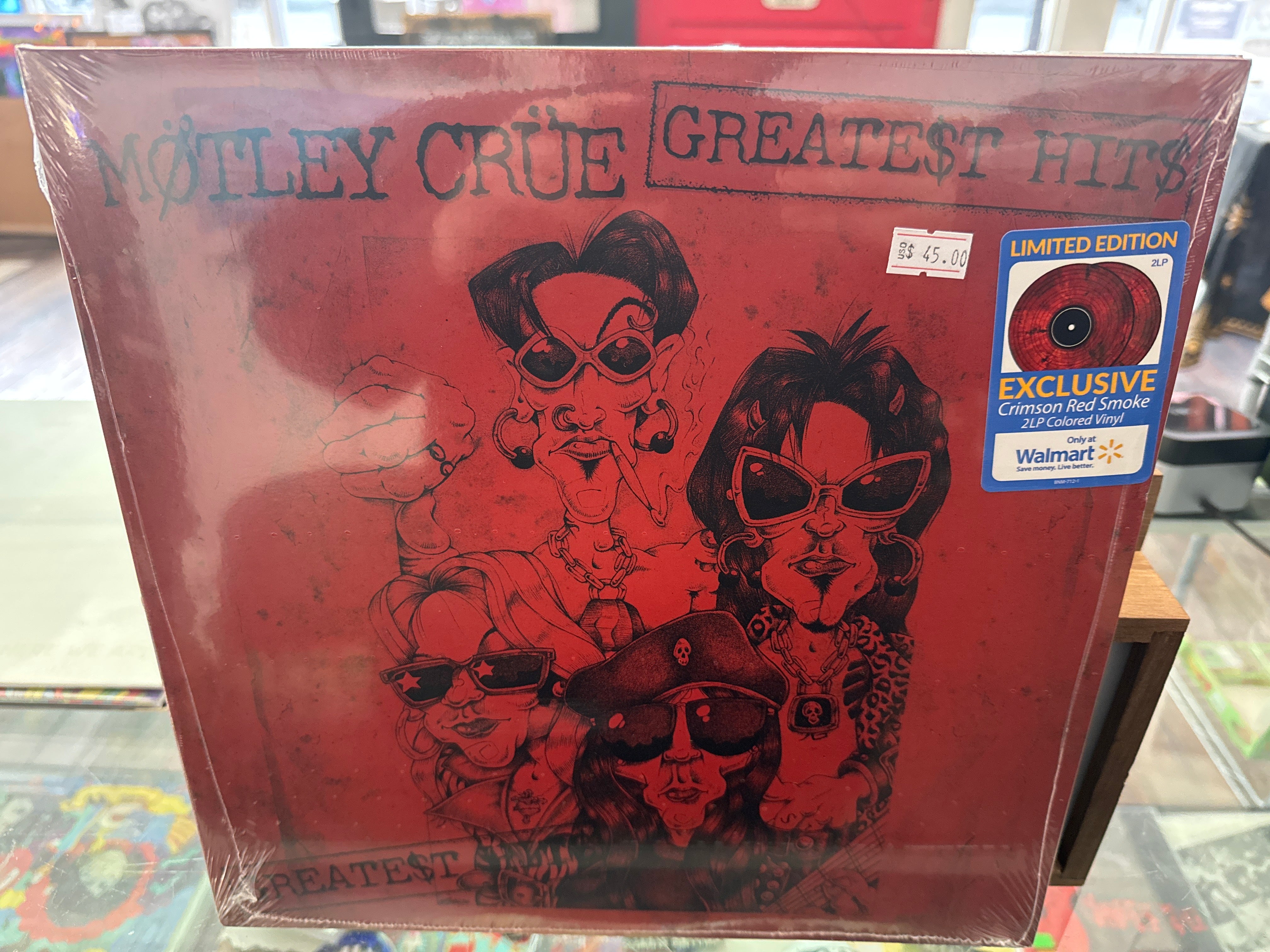 Motley Crue - Greatest Hits (Red Smoke, Sealed, USED)