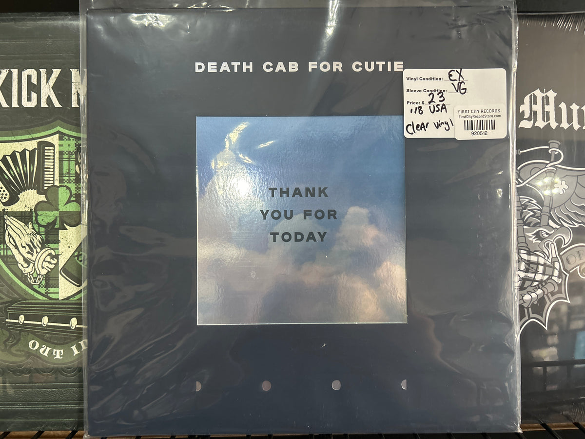 Death Cab For Cutie - Thank You For Today (Clear Vinyl, USED)