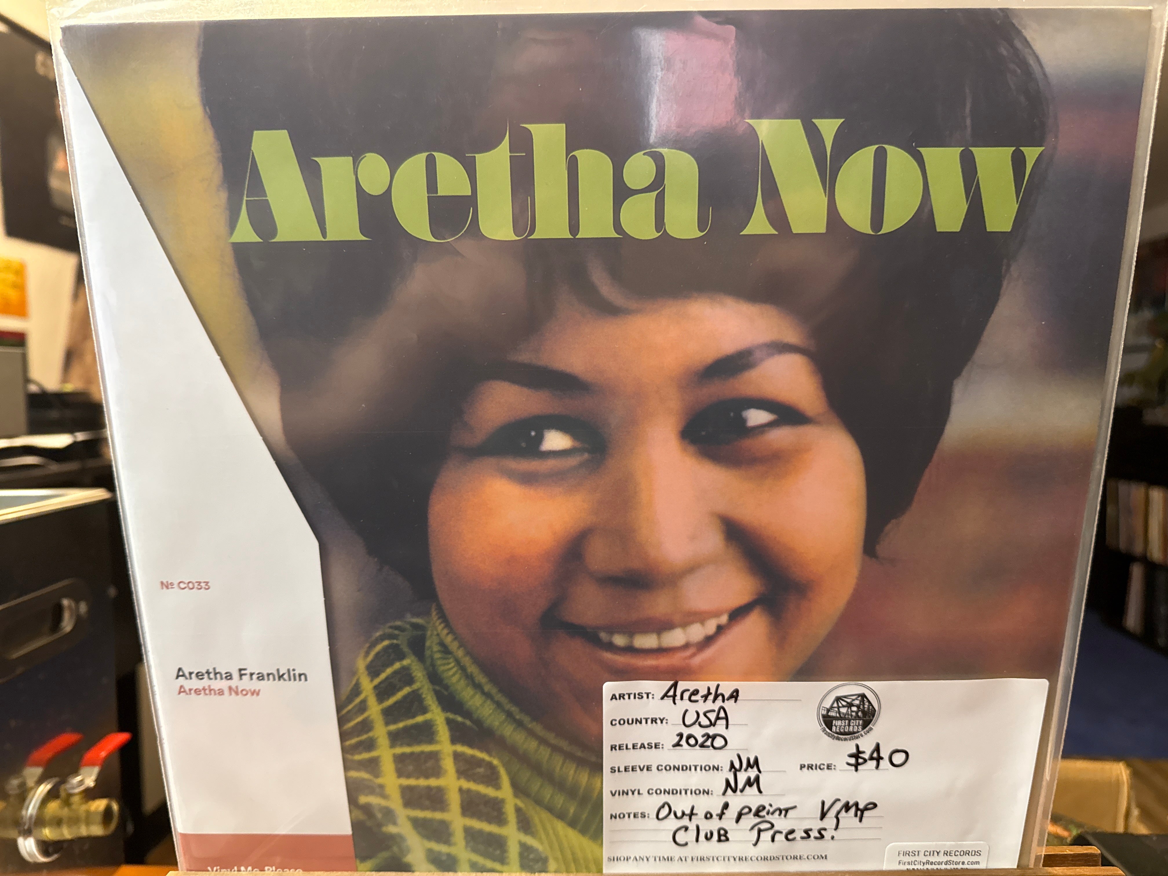 Aretha Franklin - Aretha Now (Vinyl Me Please, USED)