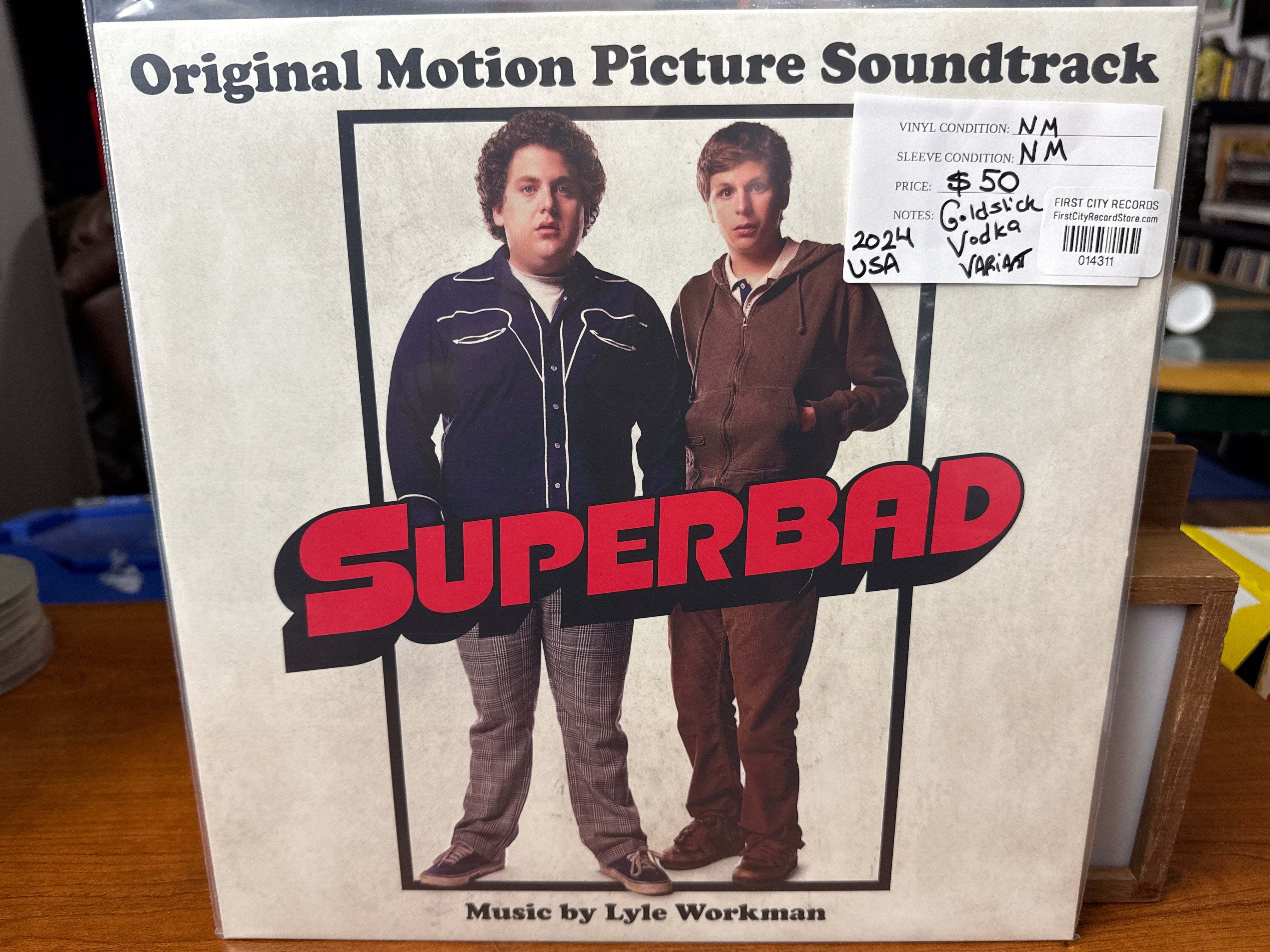 Superbad Soundtrack (Goldslick Vodka Variant, USED)