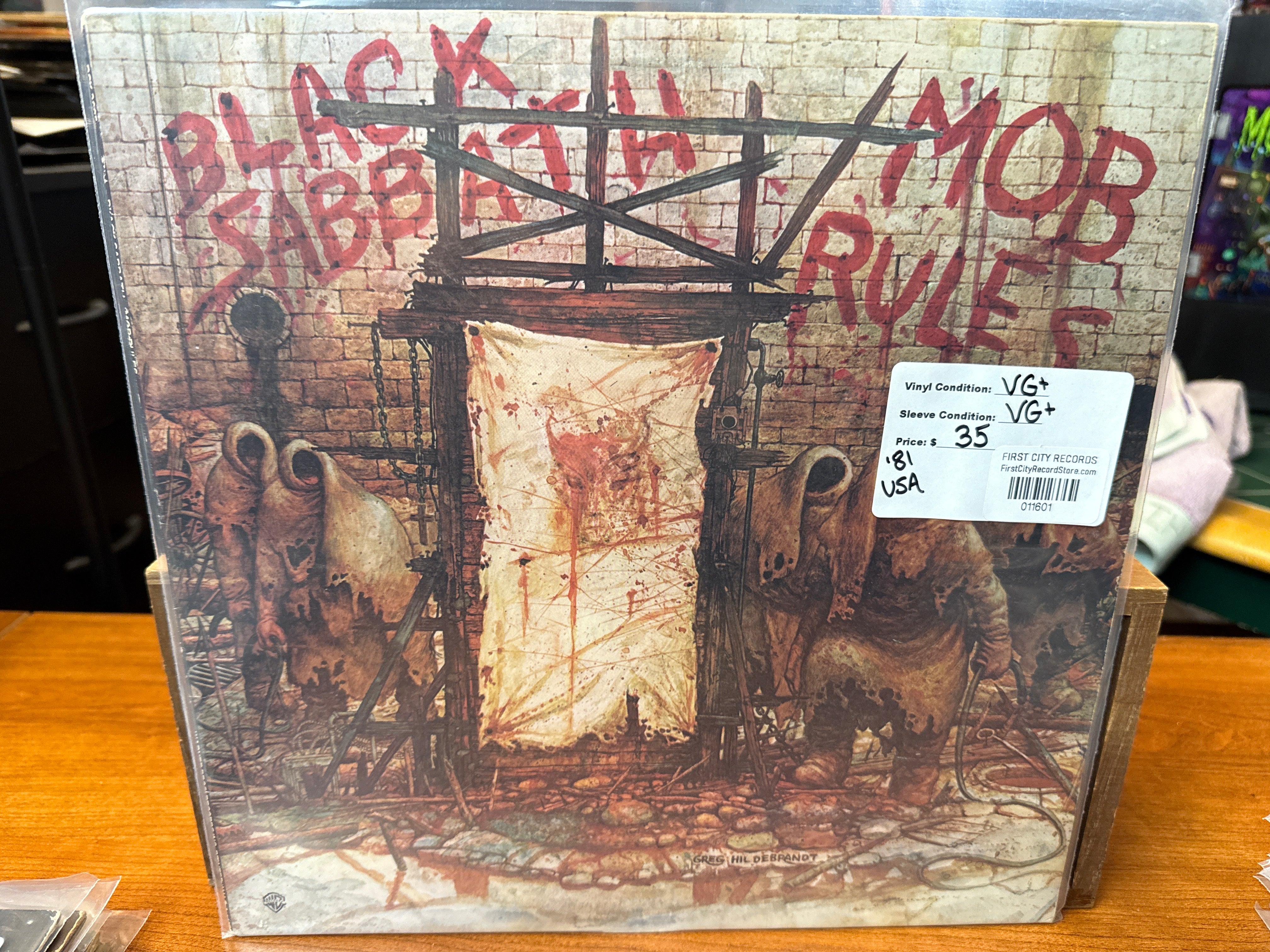 Black Sabbath - Mob Rules (1981, USED)