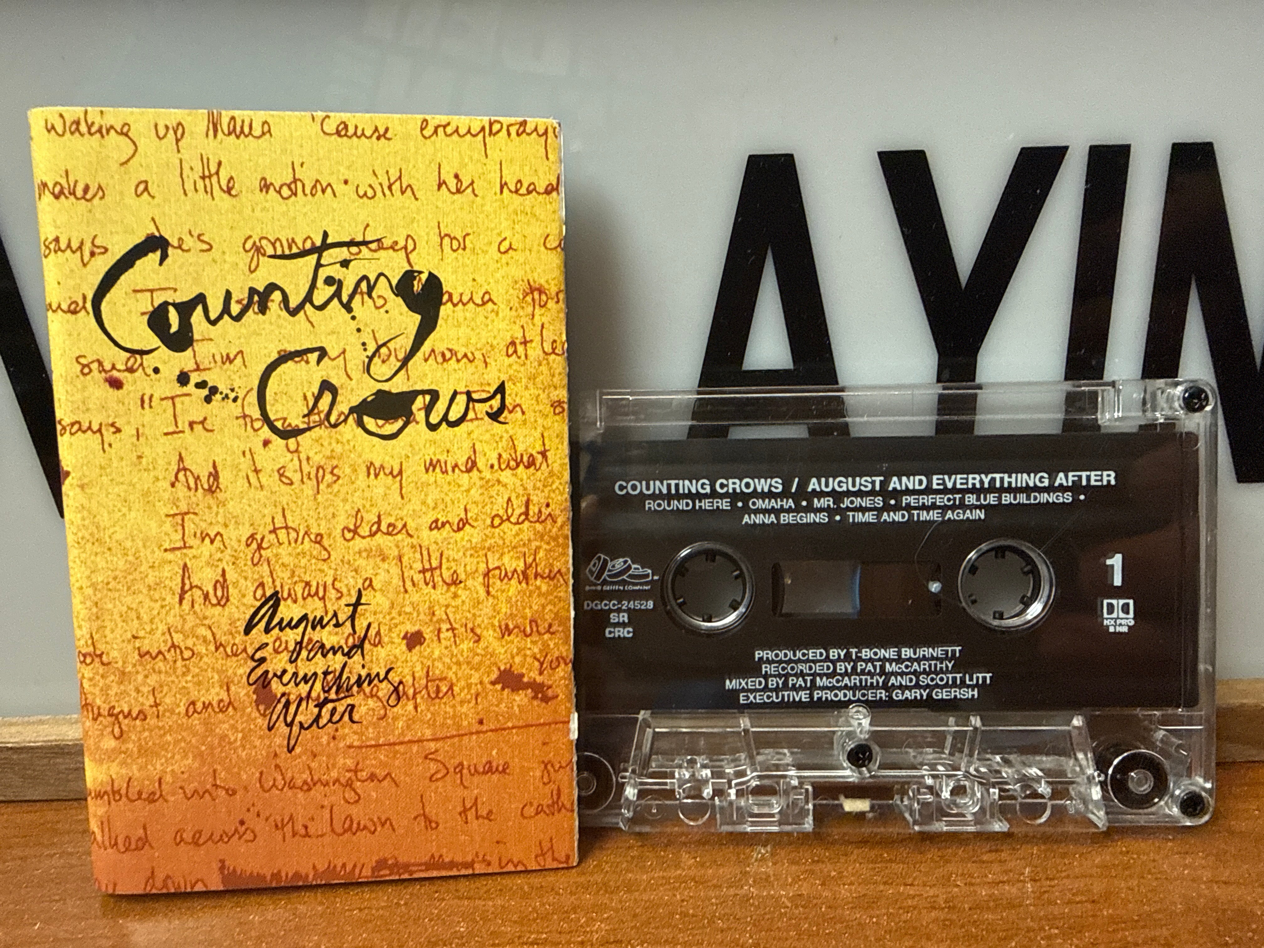 Counting Crows - August & Everything After (CASSETTE)