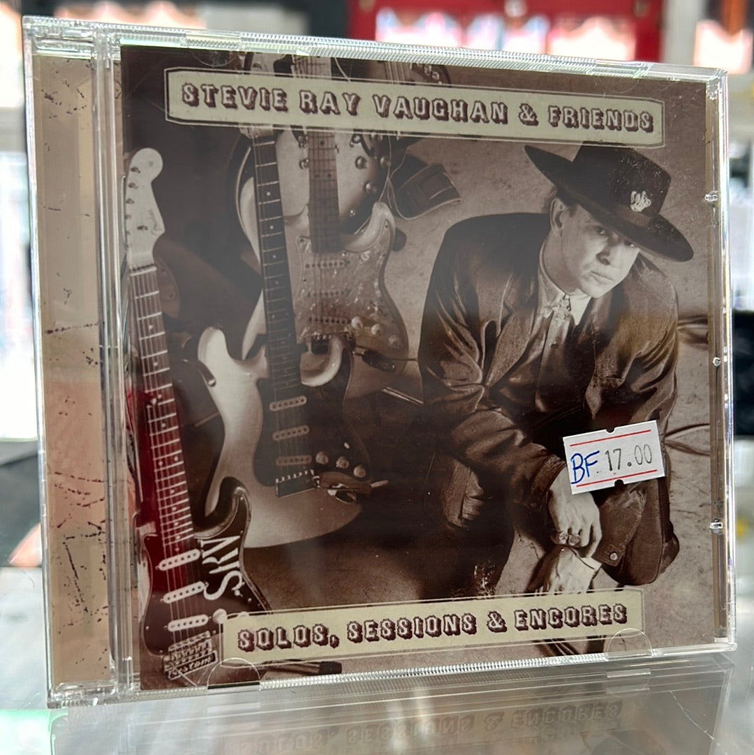 BFcd Stevie Ray Vaughn And Friends - Solos, Sessions, & Encores – First ...