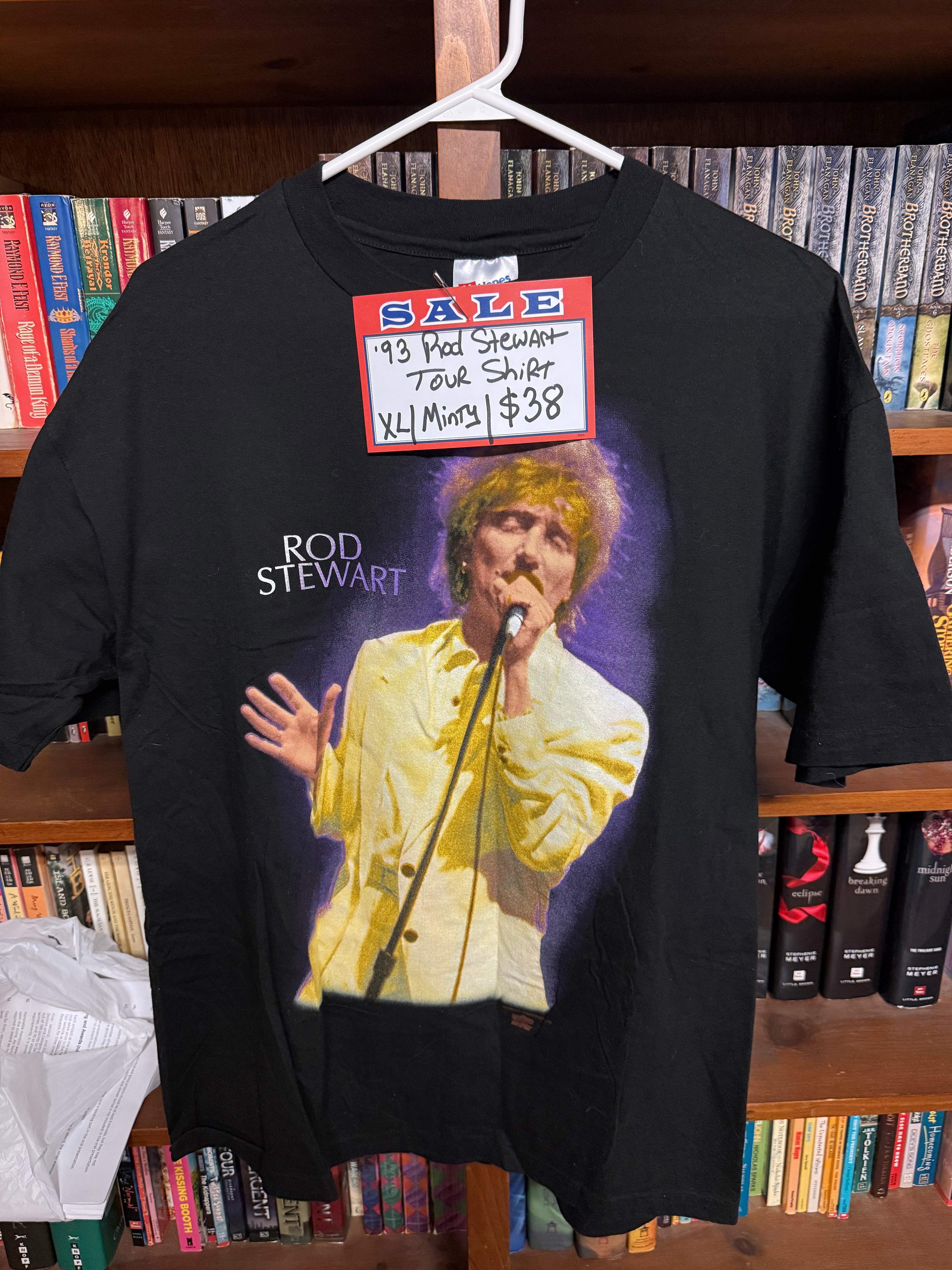 1993 Rod Stewart "A Night To Remember" Tour Shirt