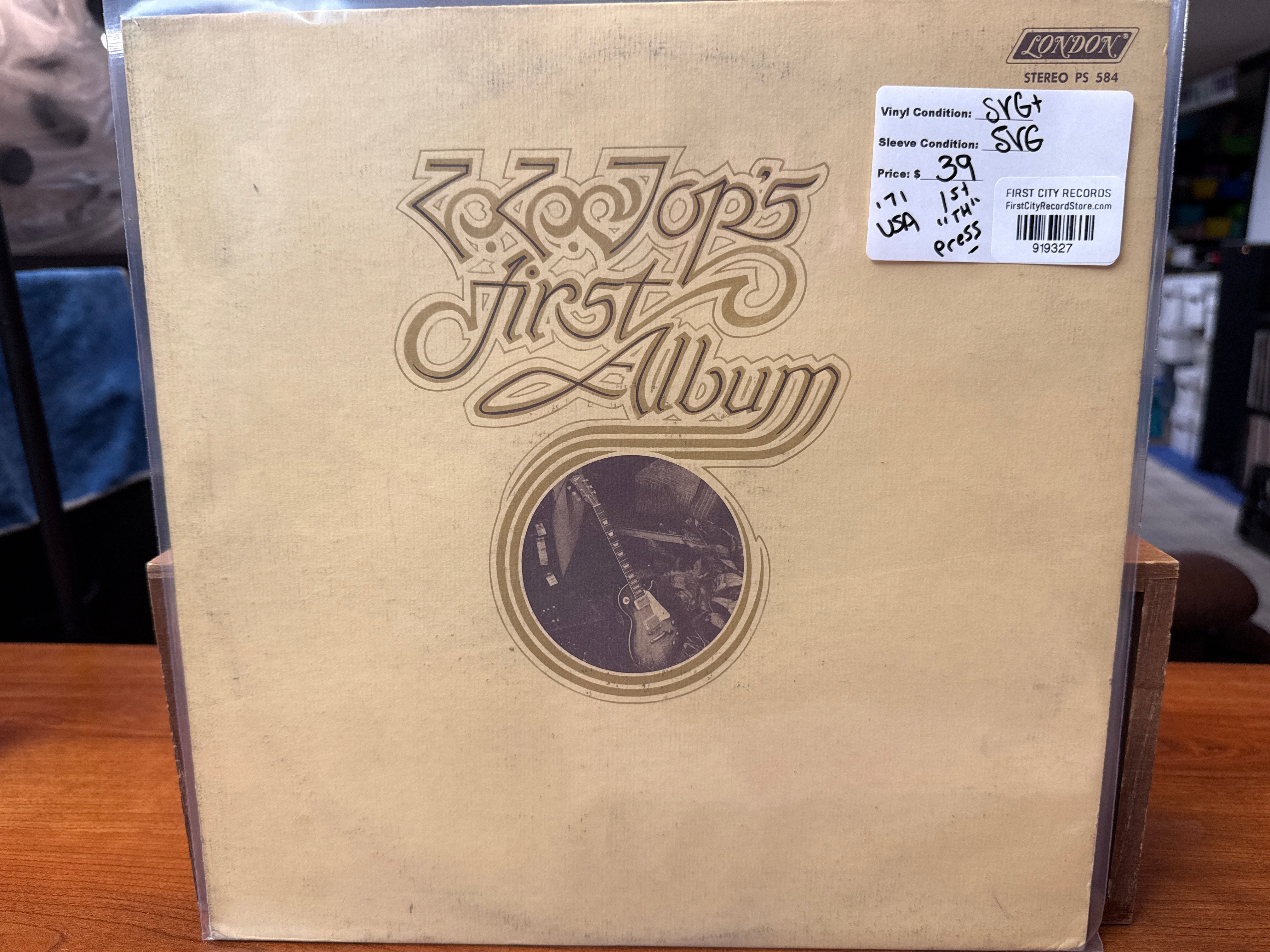ZZ Top - First Album (1971, 1st Pressing, USED)