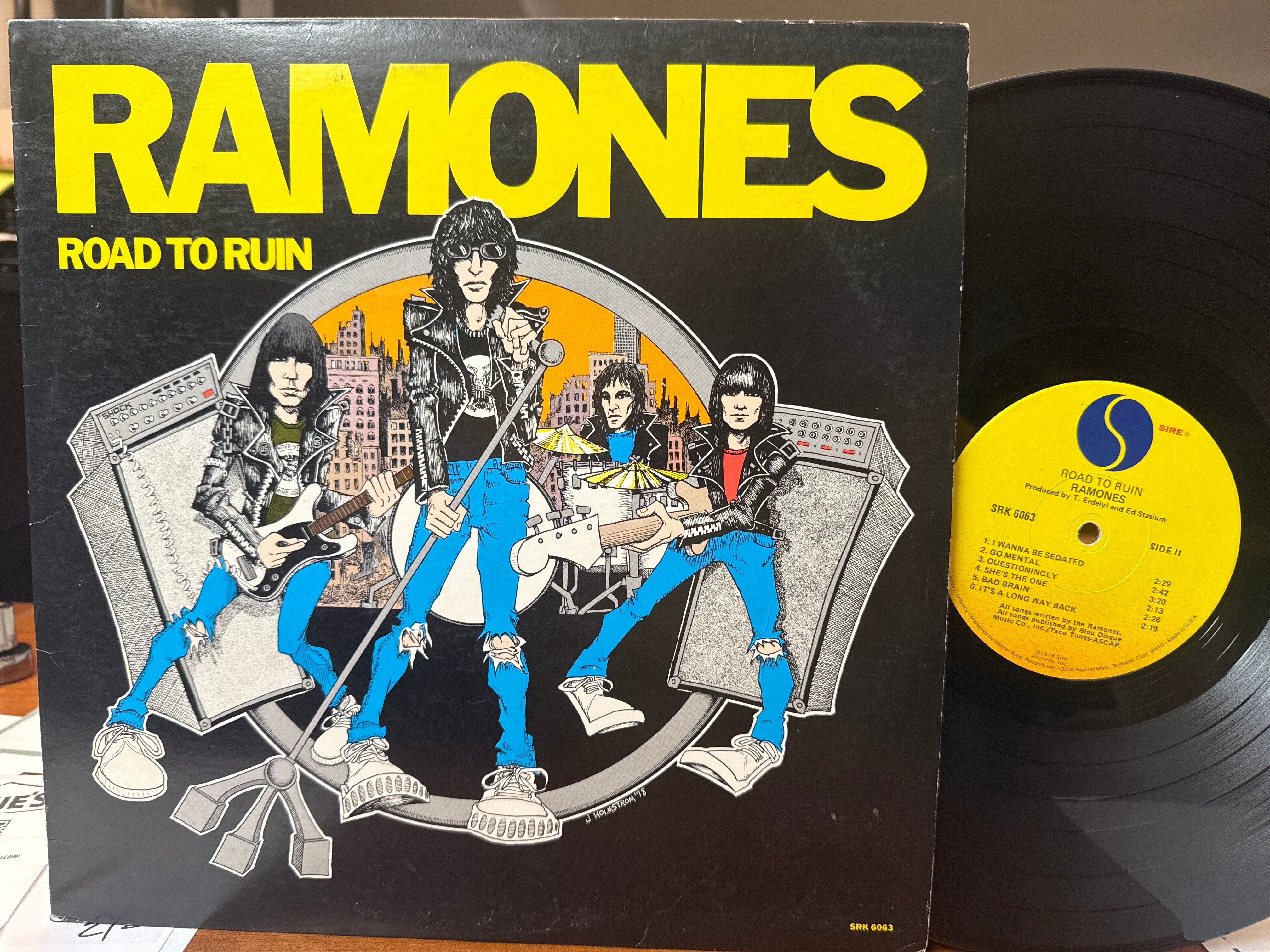 Ramones - Road To Ruin (1978, USED)
