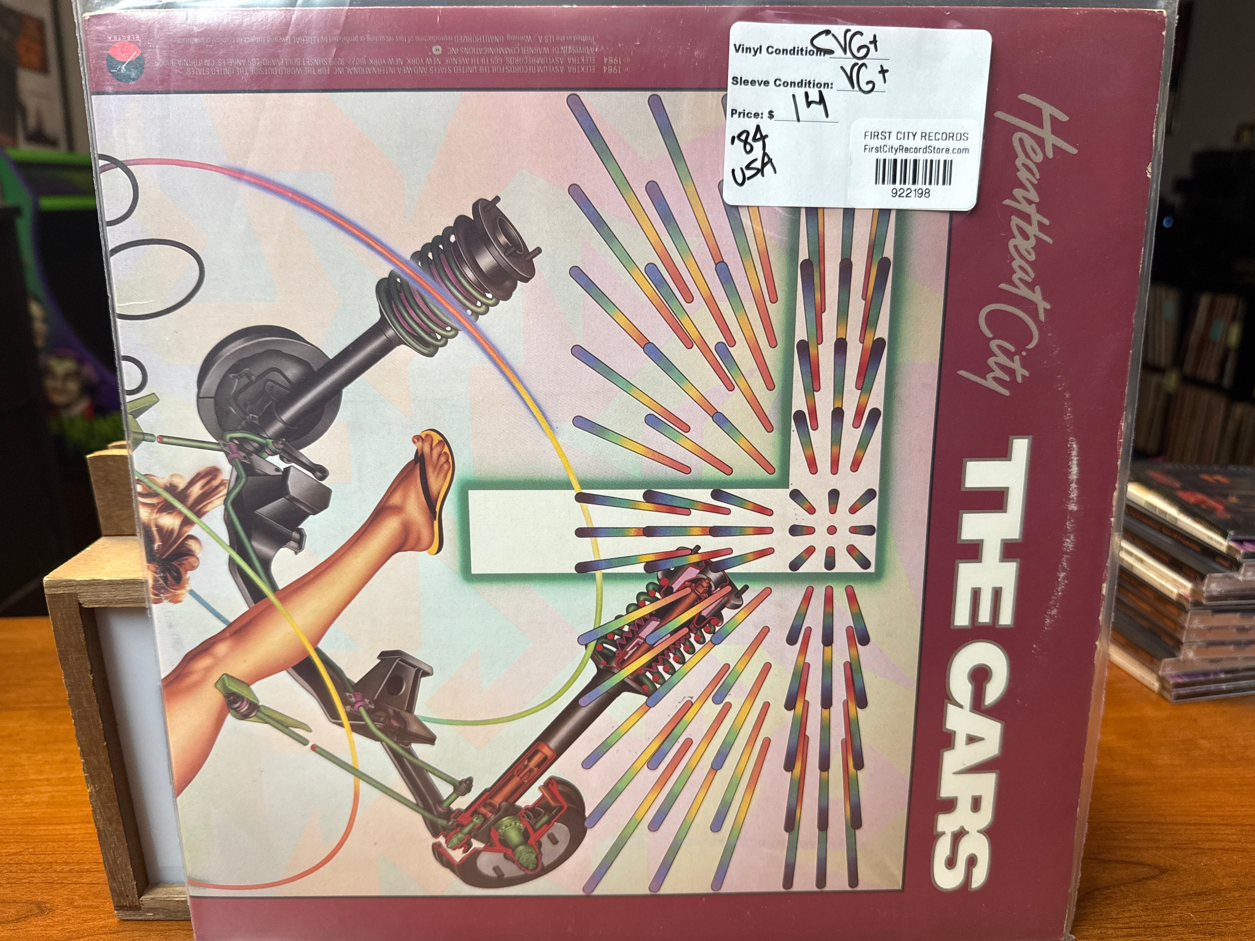 Cars - Heartbeat City (1984, USED)