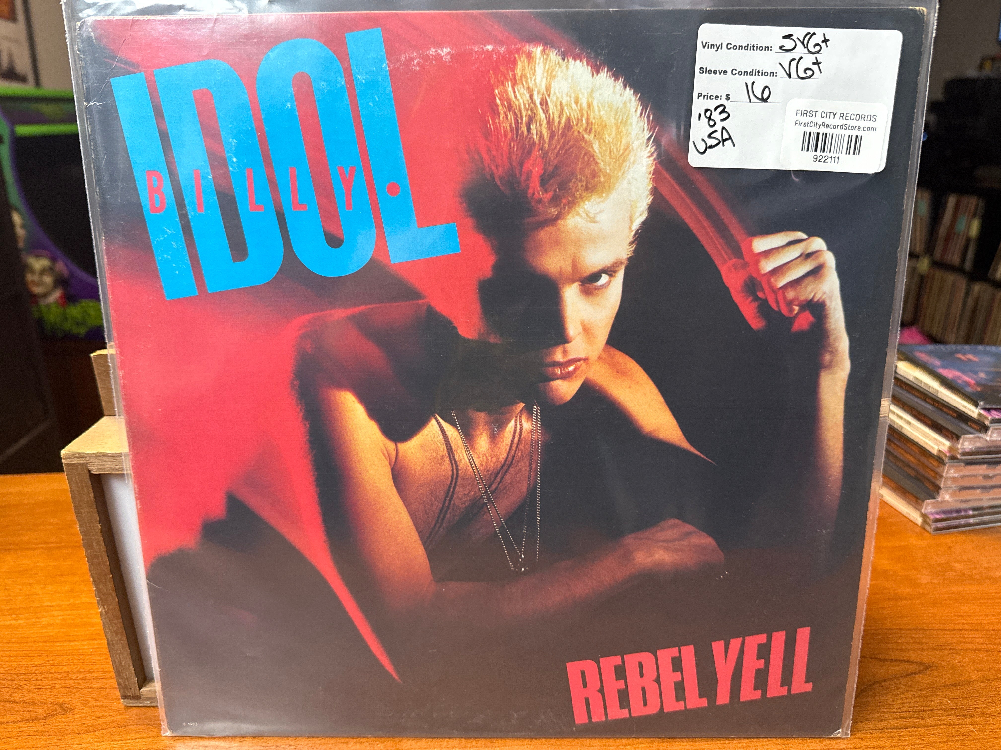 Billy Idol - Rebel Yell (1983, USED)