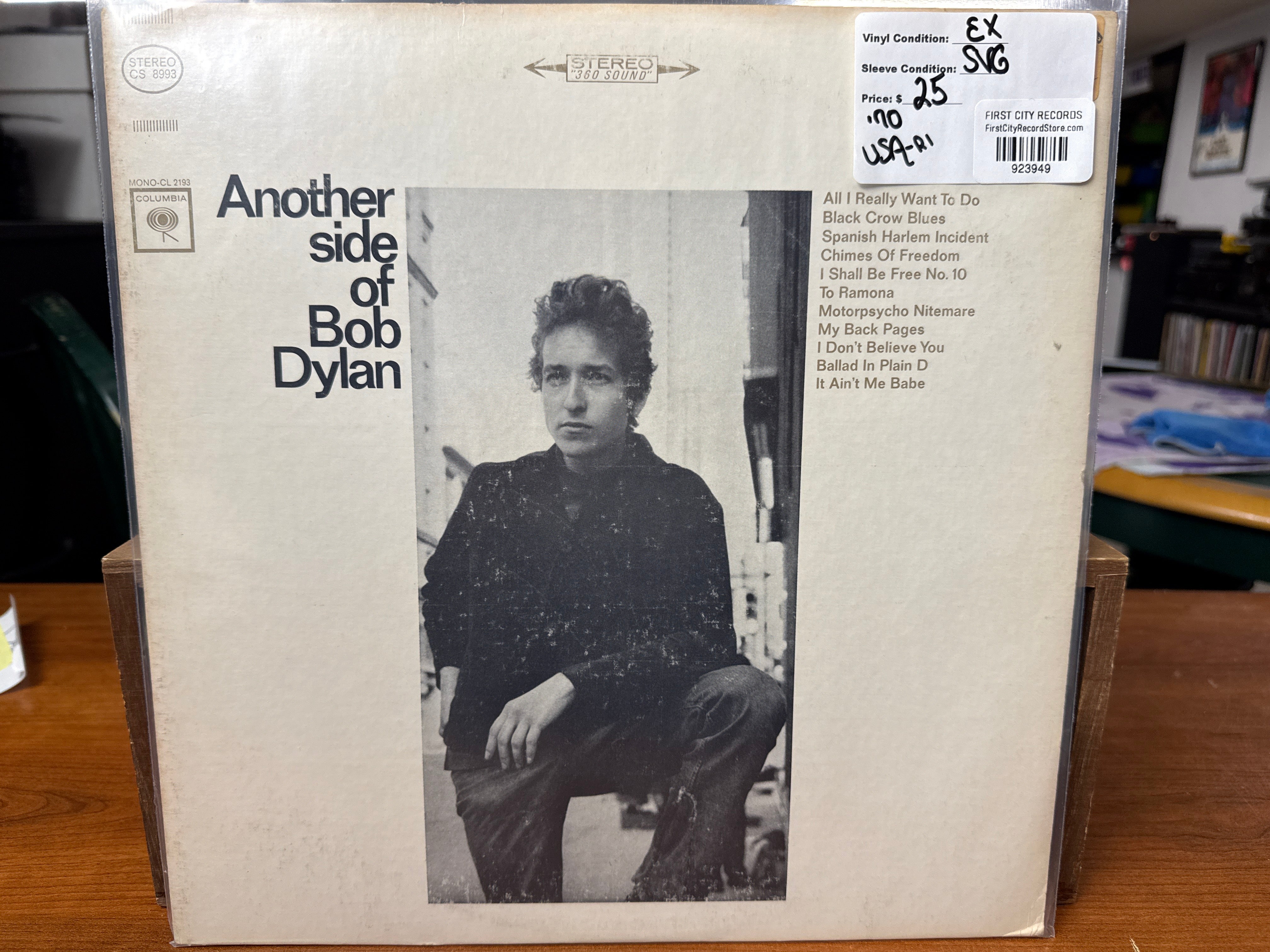 Bob Dylan - Another Side of Bob Dylan (1970, USED)