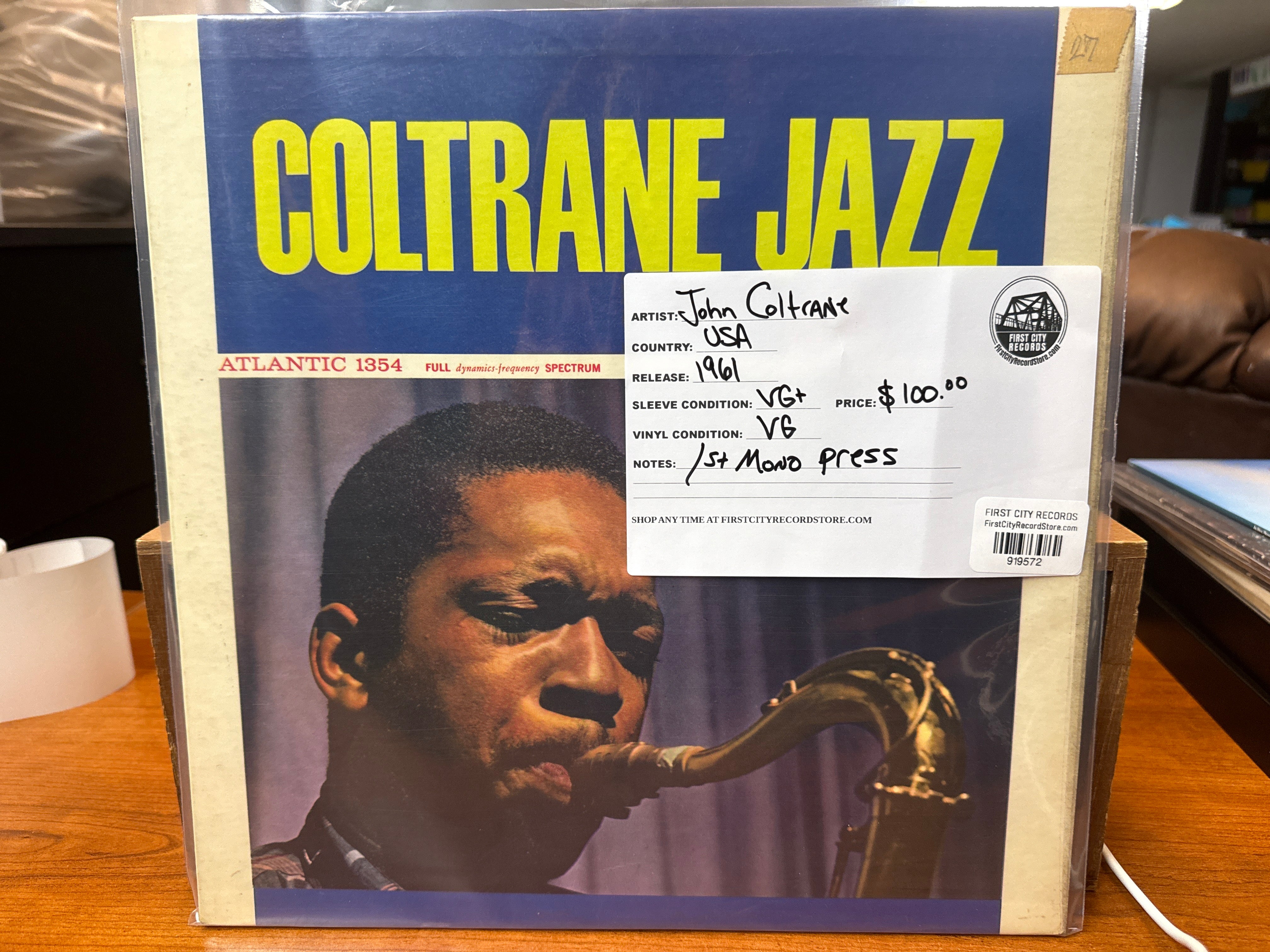 John Coltrane - Coltrane Jazz (1961, 1st Mono, USED)