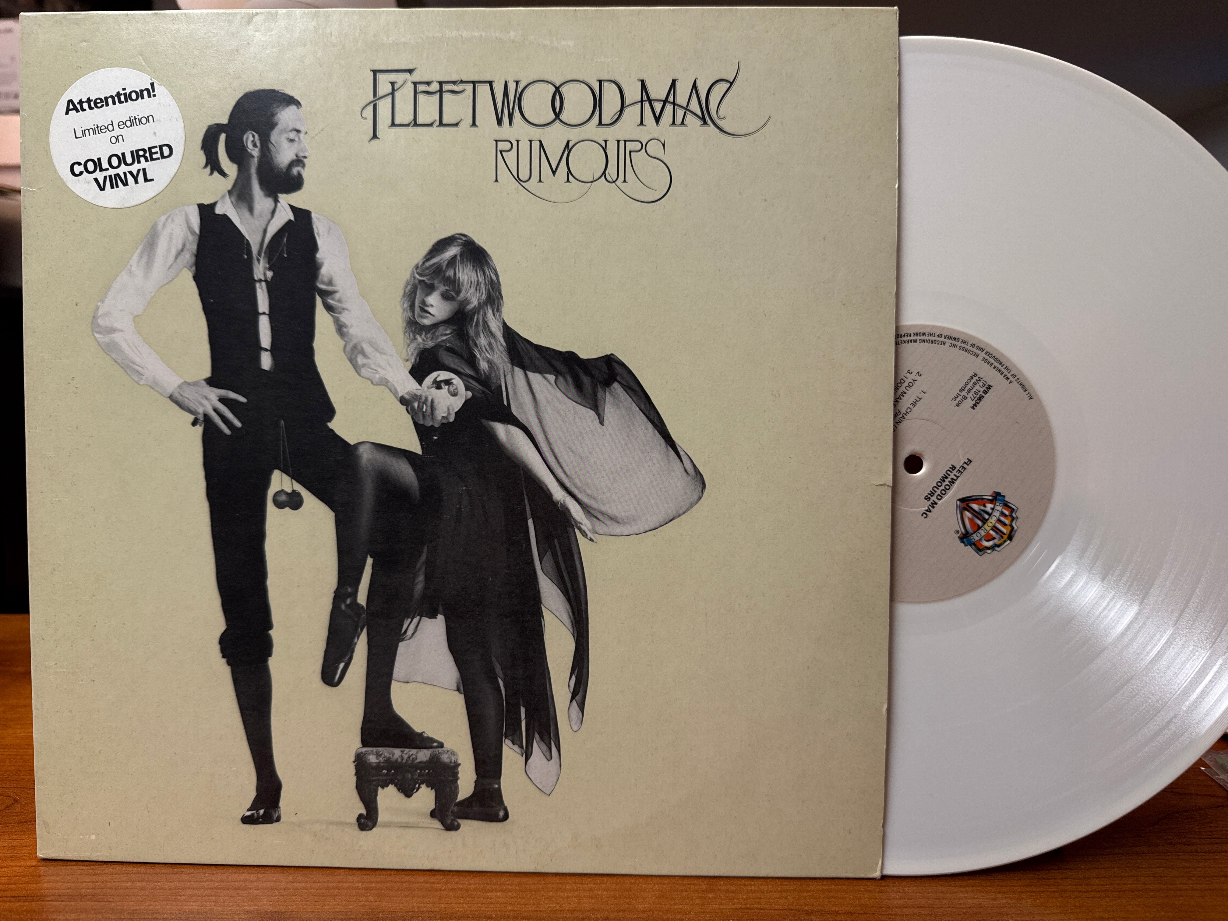 Fleetwood Mac - Rumours (Holland Pressing, White Vinyl, USED)