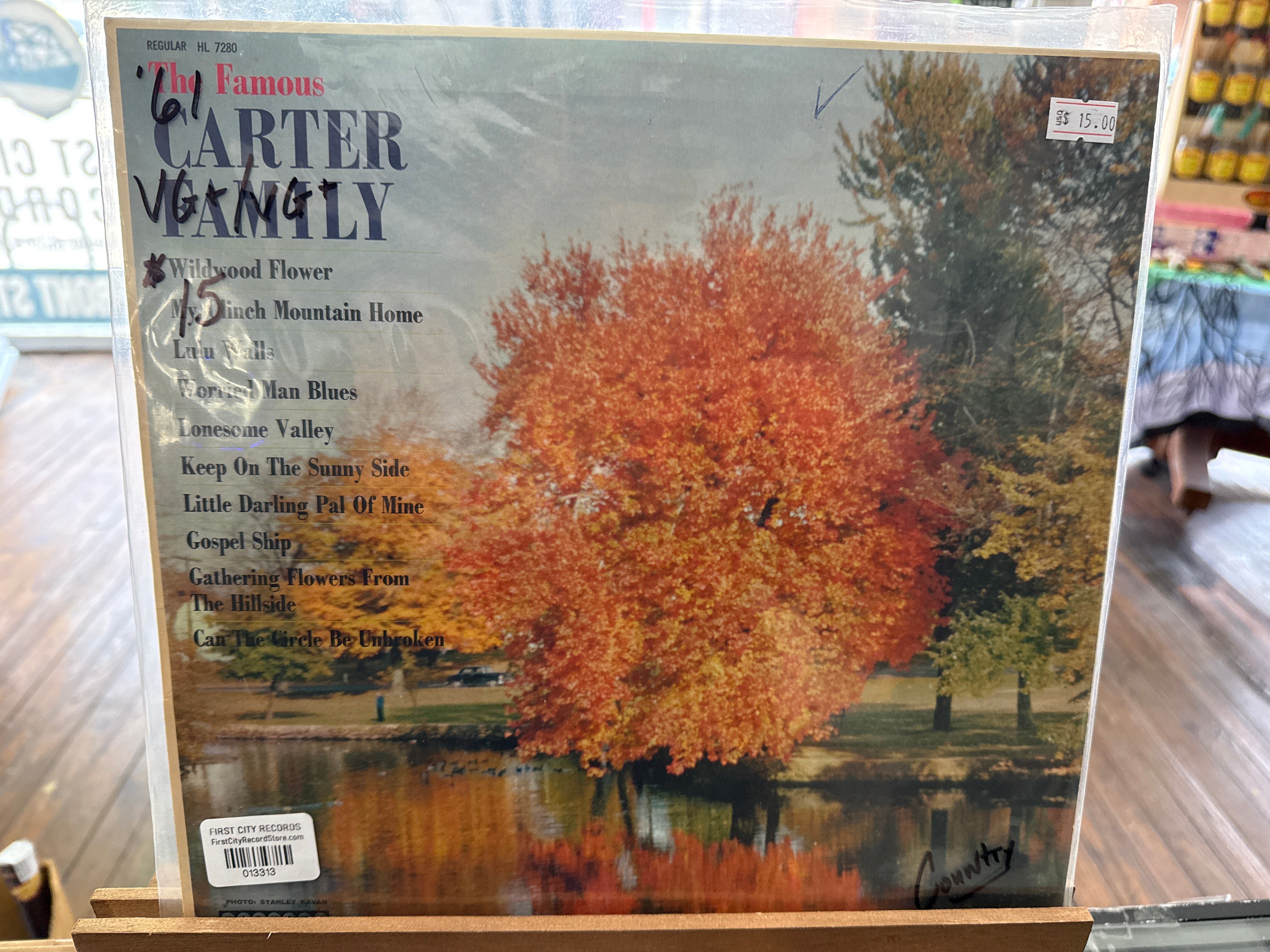 The Famous Carter Family (1961, USED)