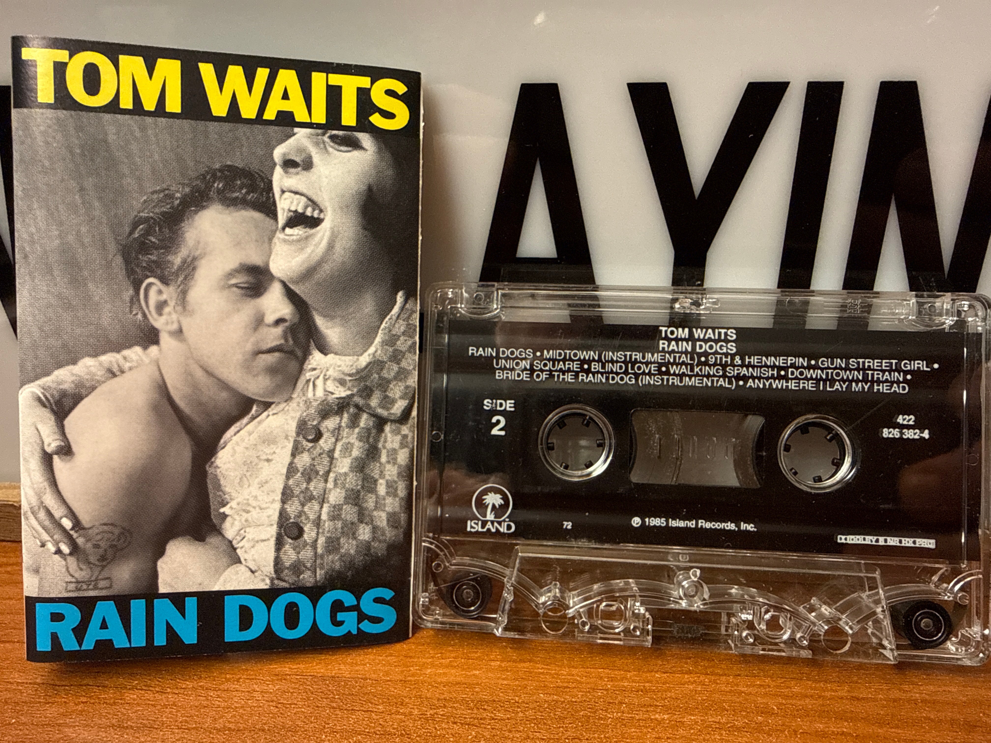 Tom Waits - Rain Dogs (CASSETTE)