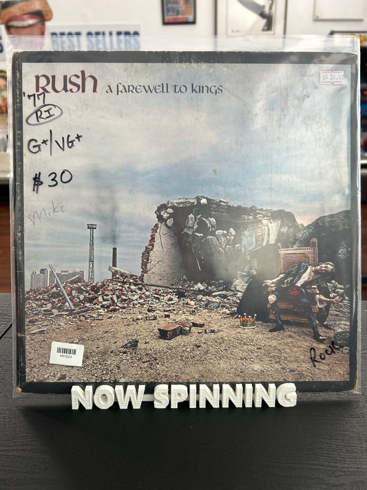 Rush - A Farewell To Kings  (used LP)