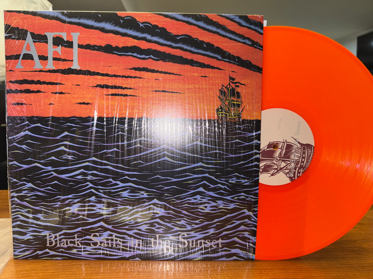 AFI - Black Sails in the Sunset (2024, Neon Orange, USED)