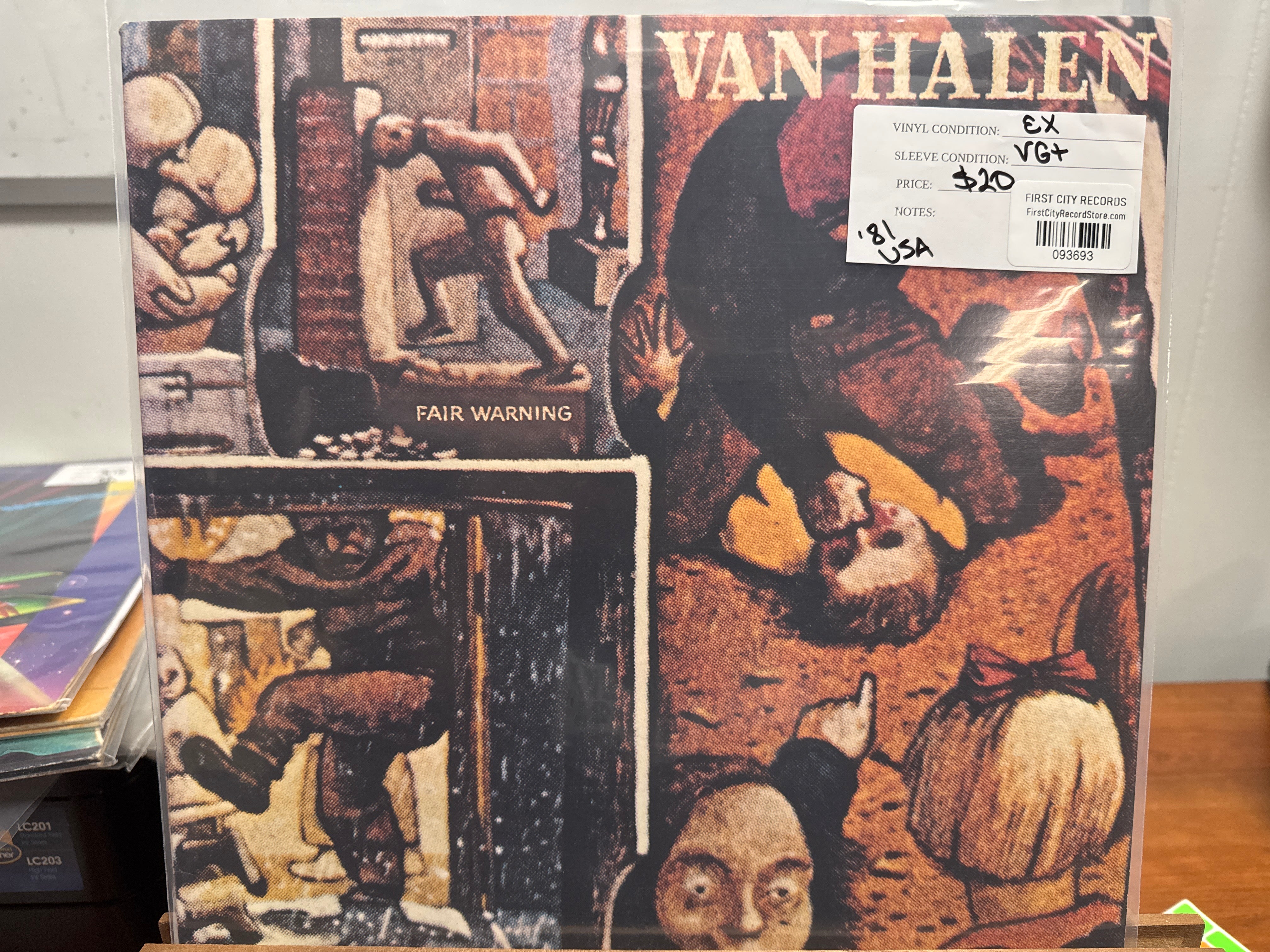 Van Halen - Fair Warning (USED)