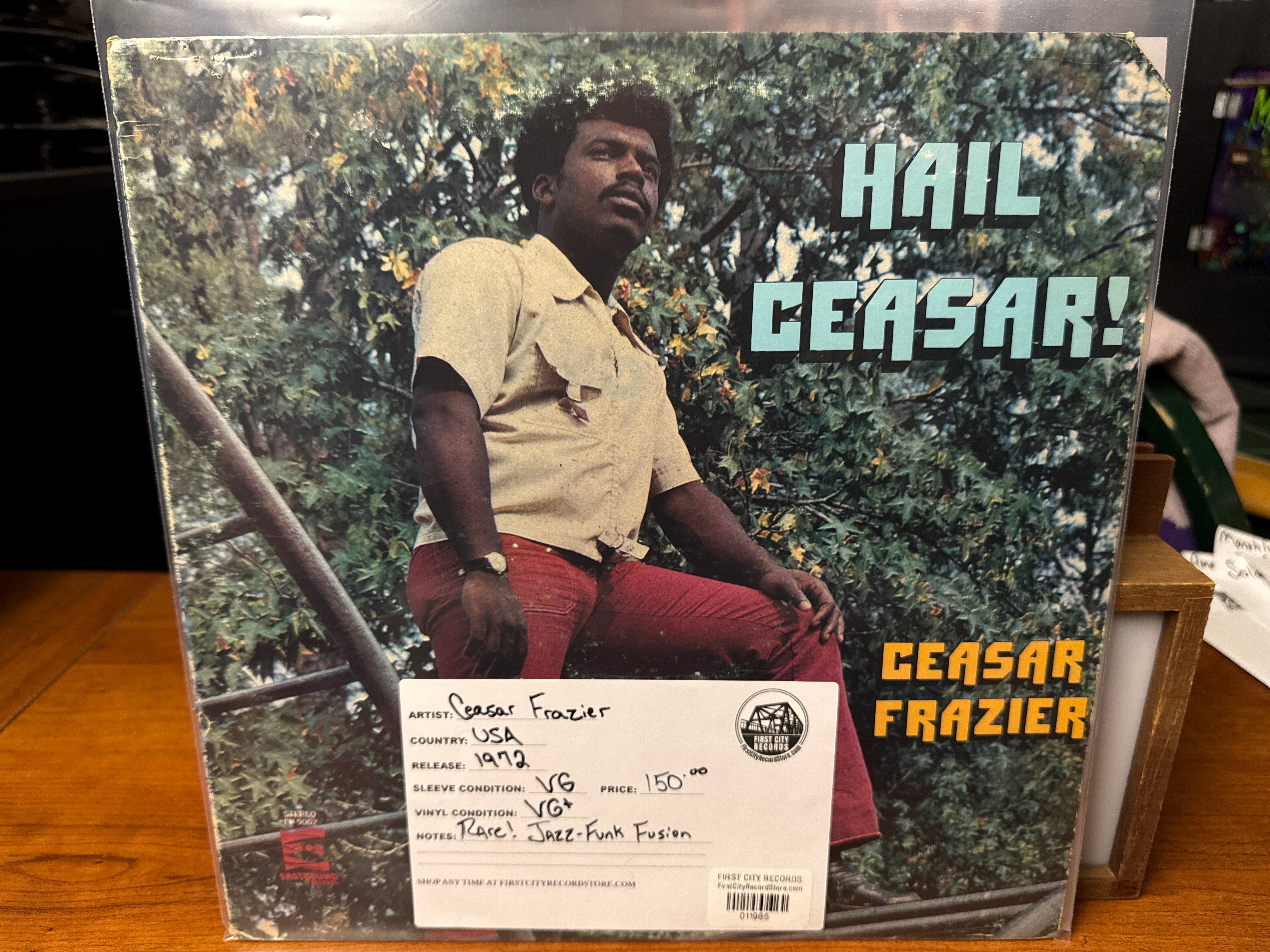 Ceasar Frazier - Hail Ceasar! (1972, USED)