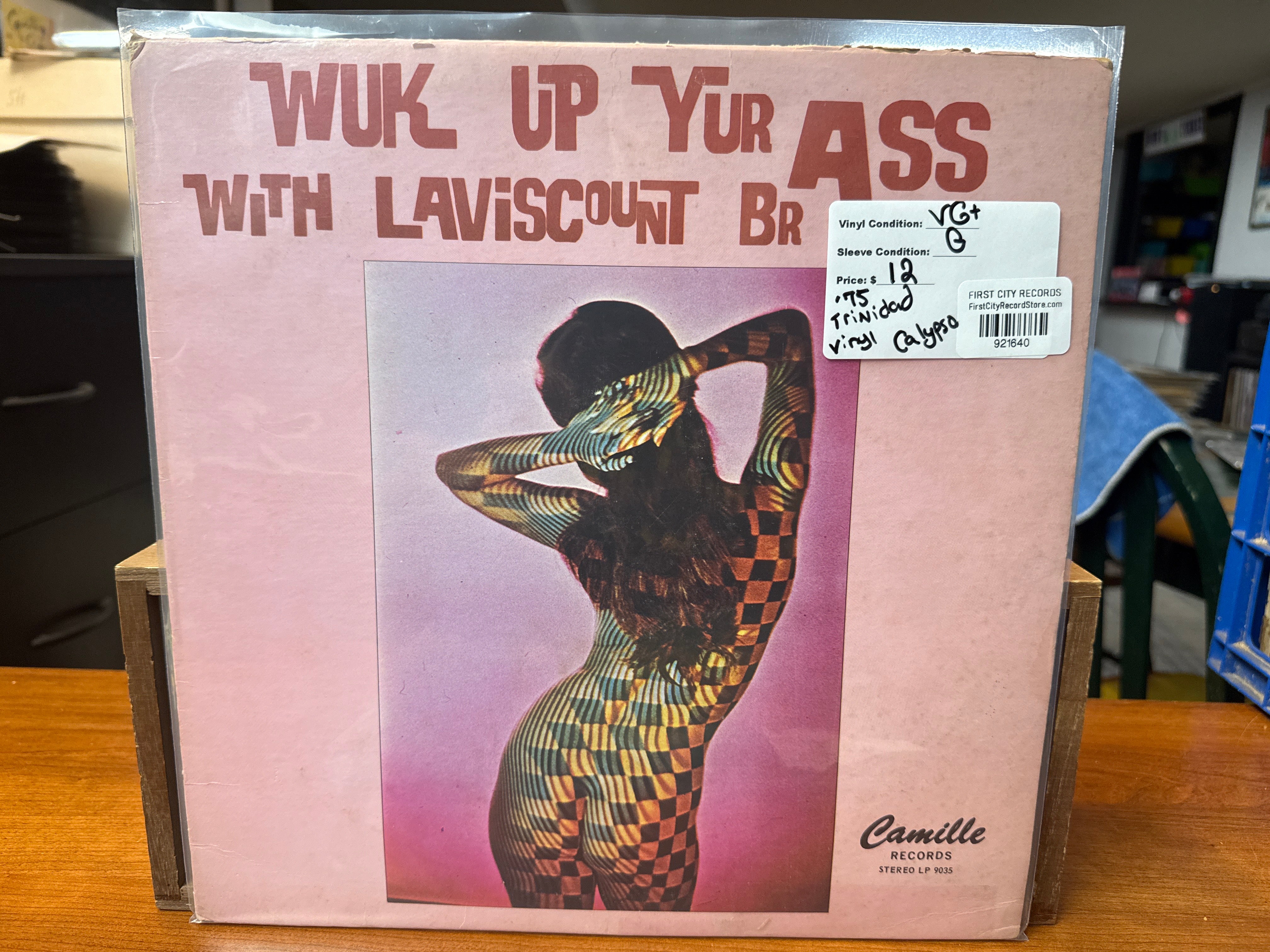 Laviscount Brass - Wuk Up Your Ass (1975, Trinidad Pressing, USED)