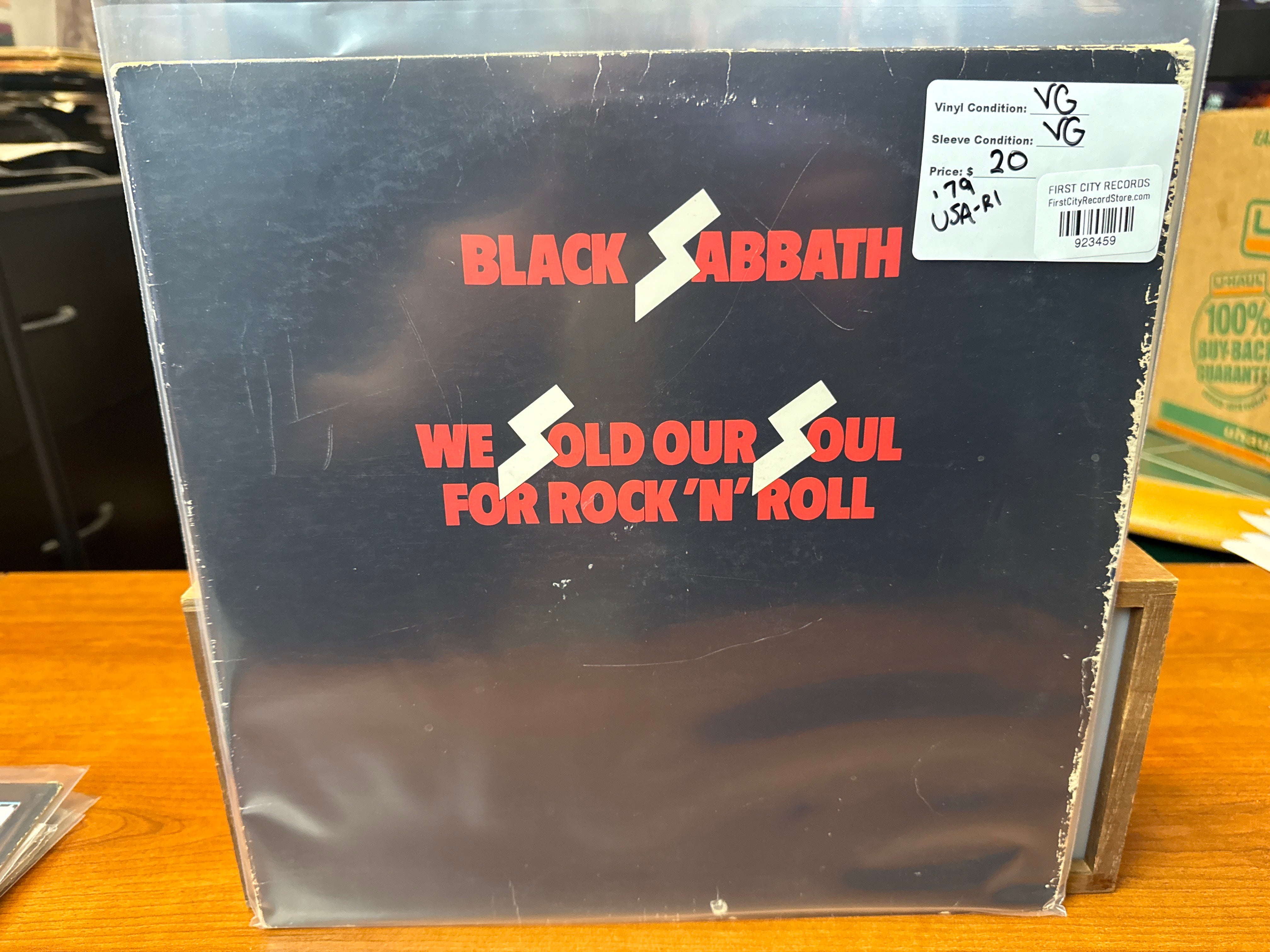 Black Sabbath - We Sold Our Soul For Rock n Roll (1979, USED)