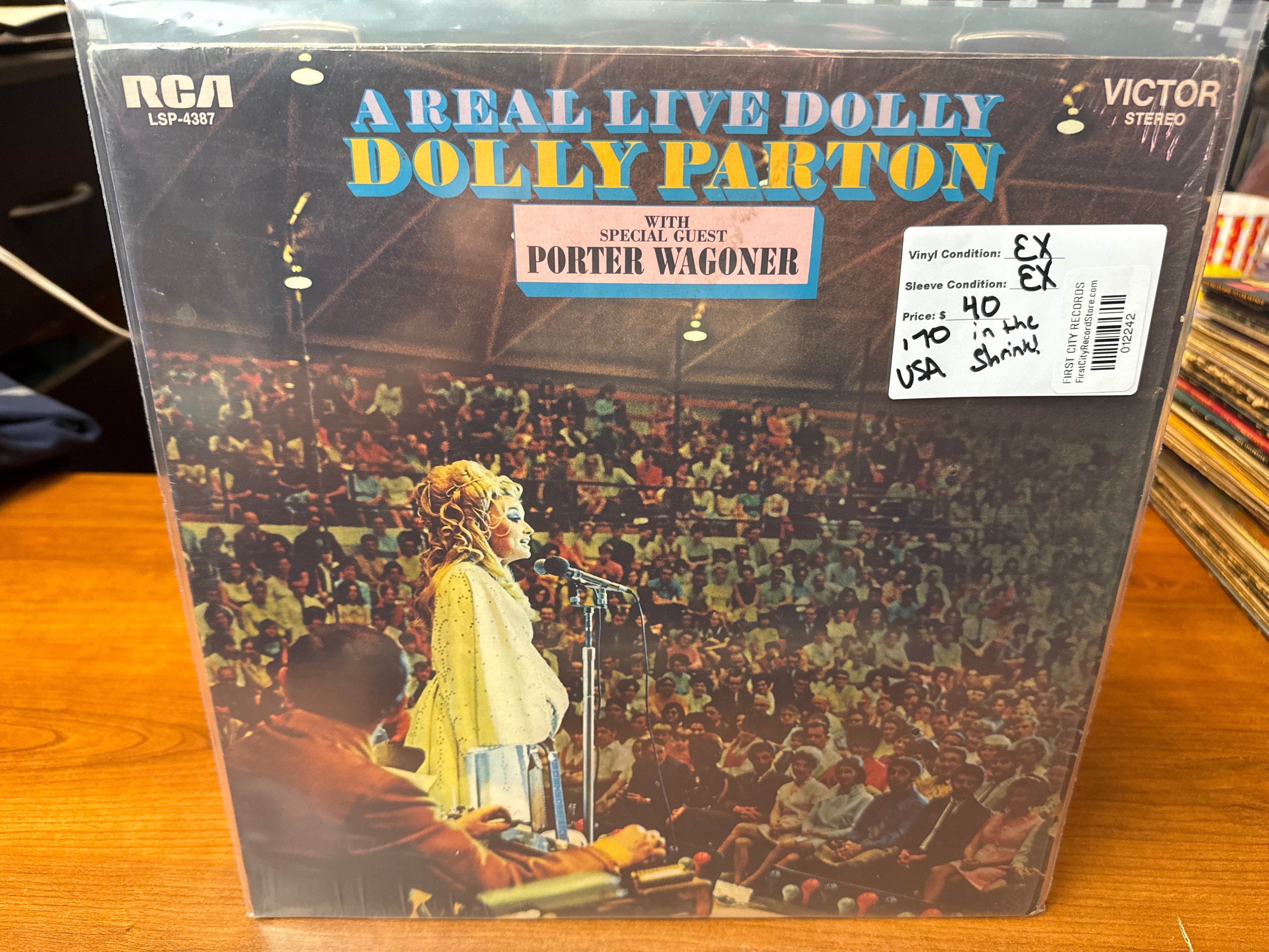 Dolly Parton - A Real Live Dolly (1970, USED)