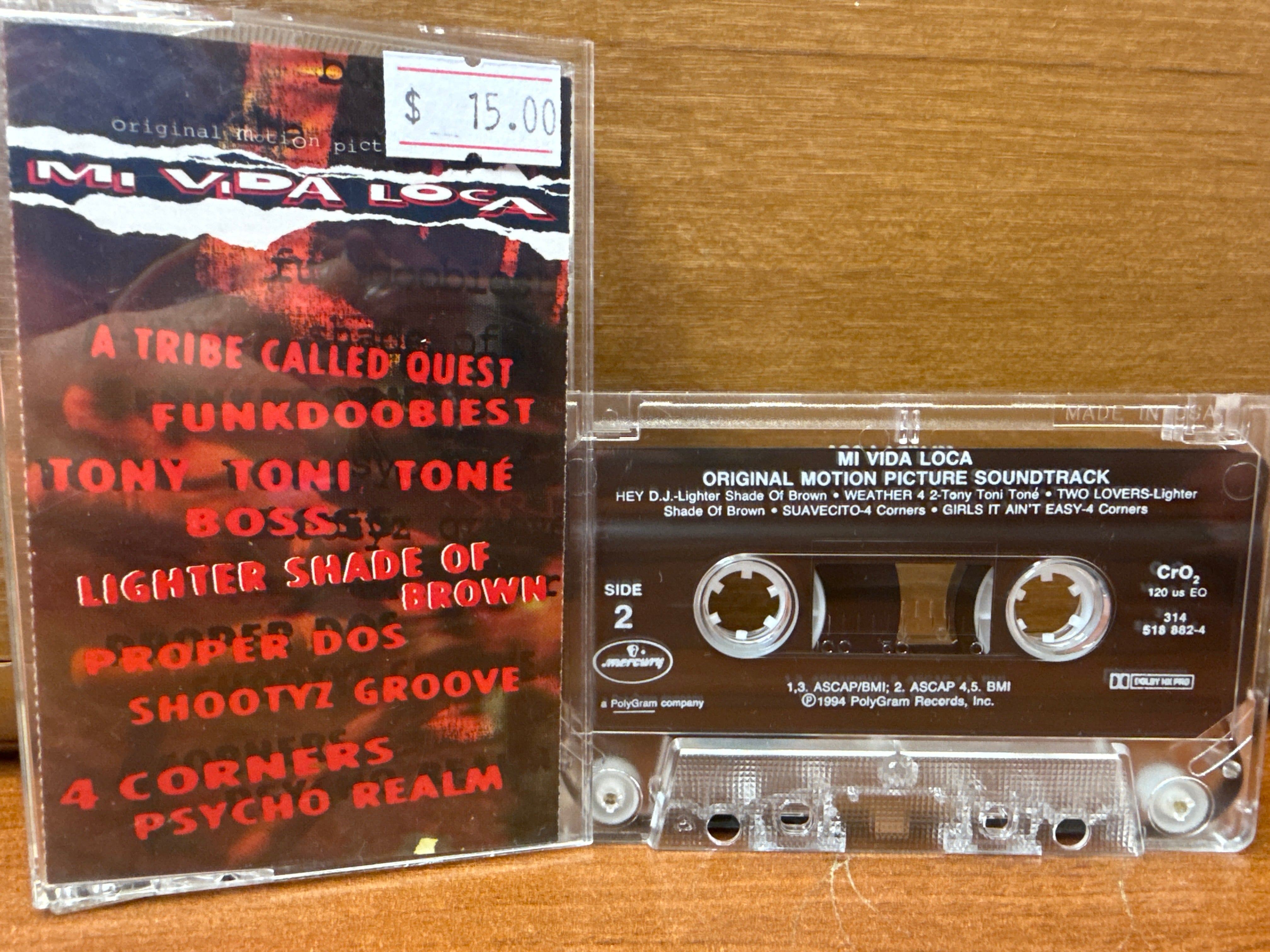 Mi Vida Loca Soundtrack (CASSETTE)