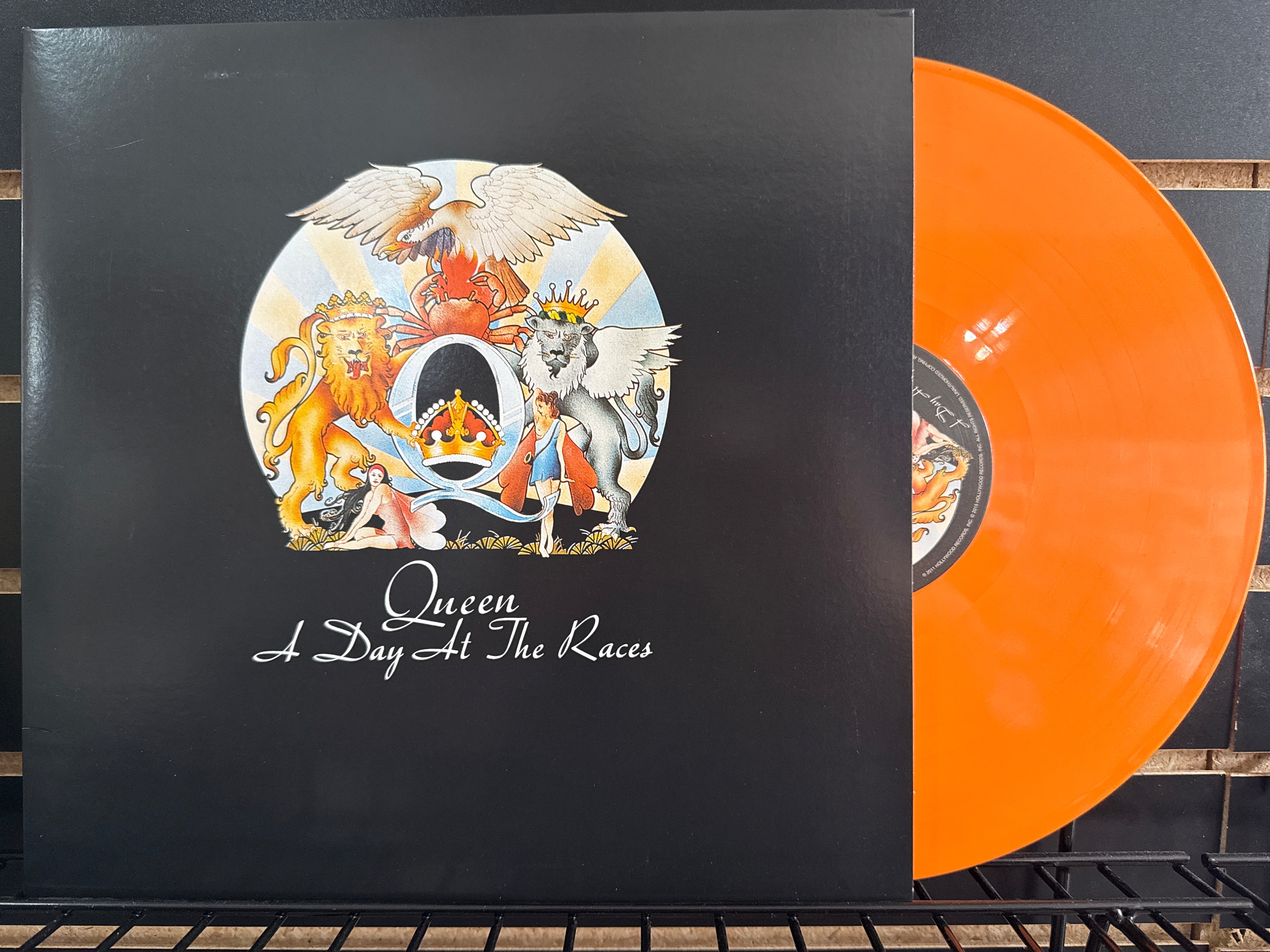 Queen - A Day at the Races (2015, Orange Vinyl, USED)