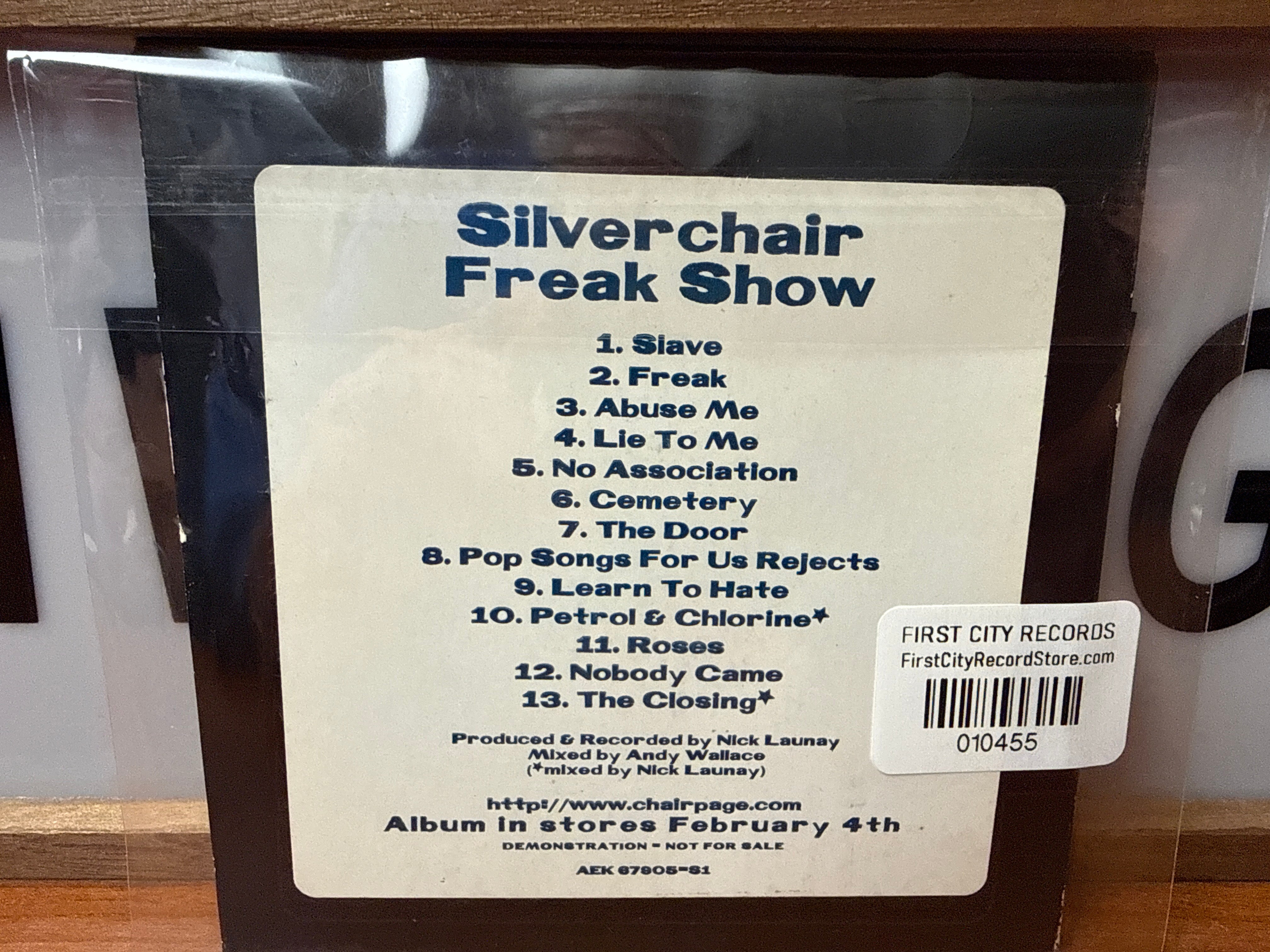 Silverchair - Freak Show (Promo, CD)