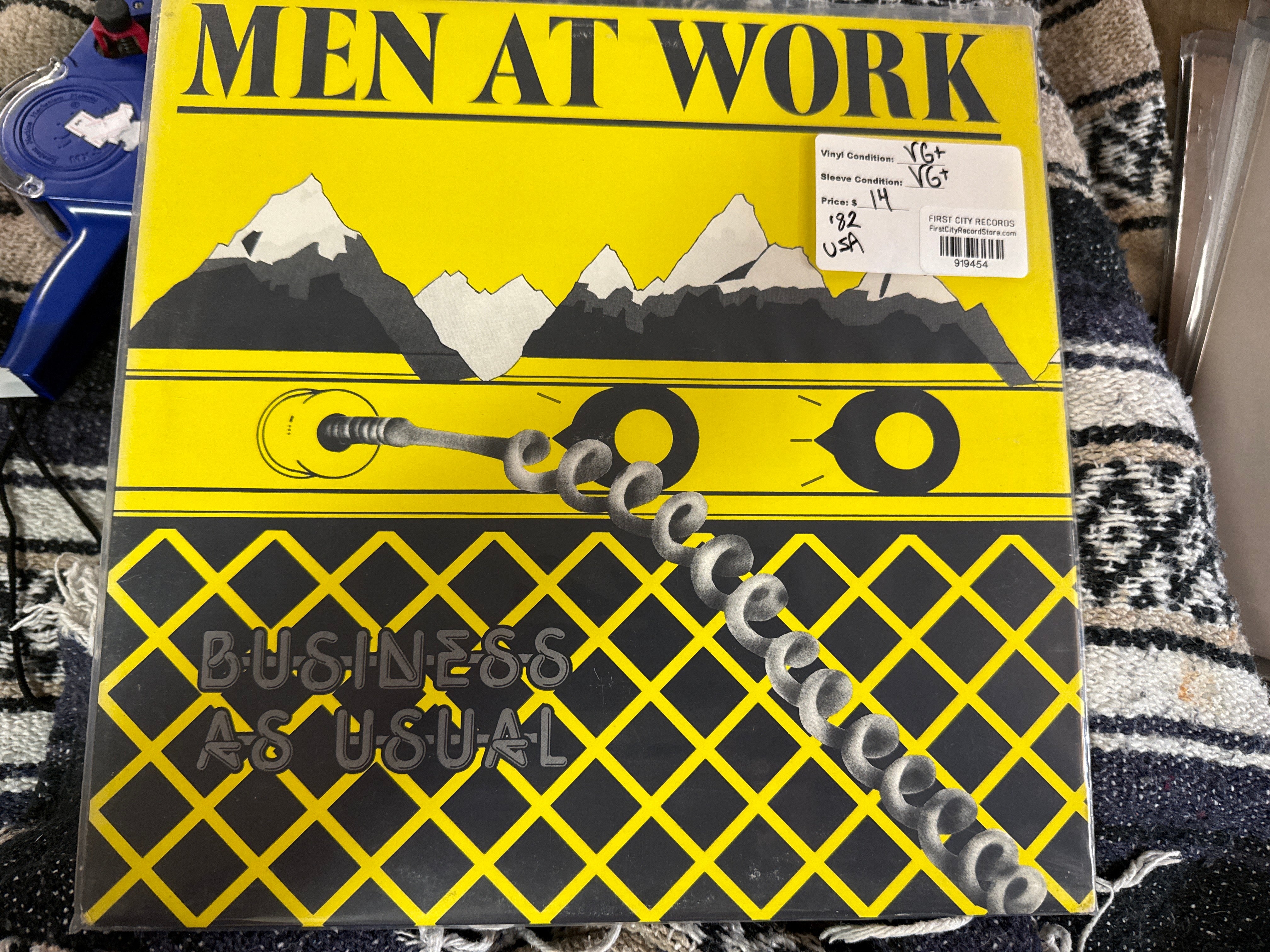 Men at Work - Business as Usual (1982, USED)