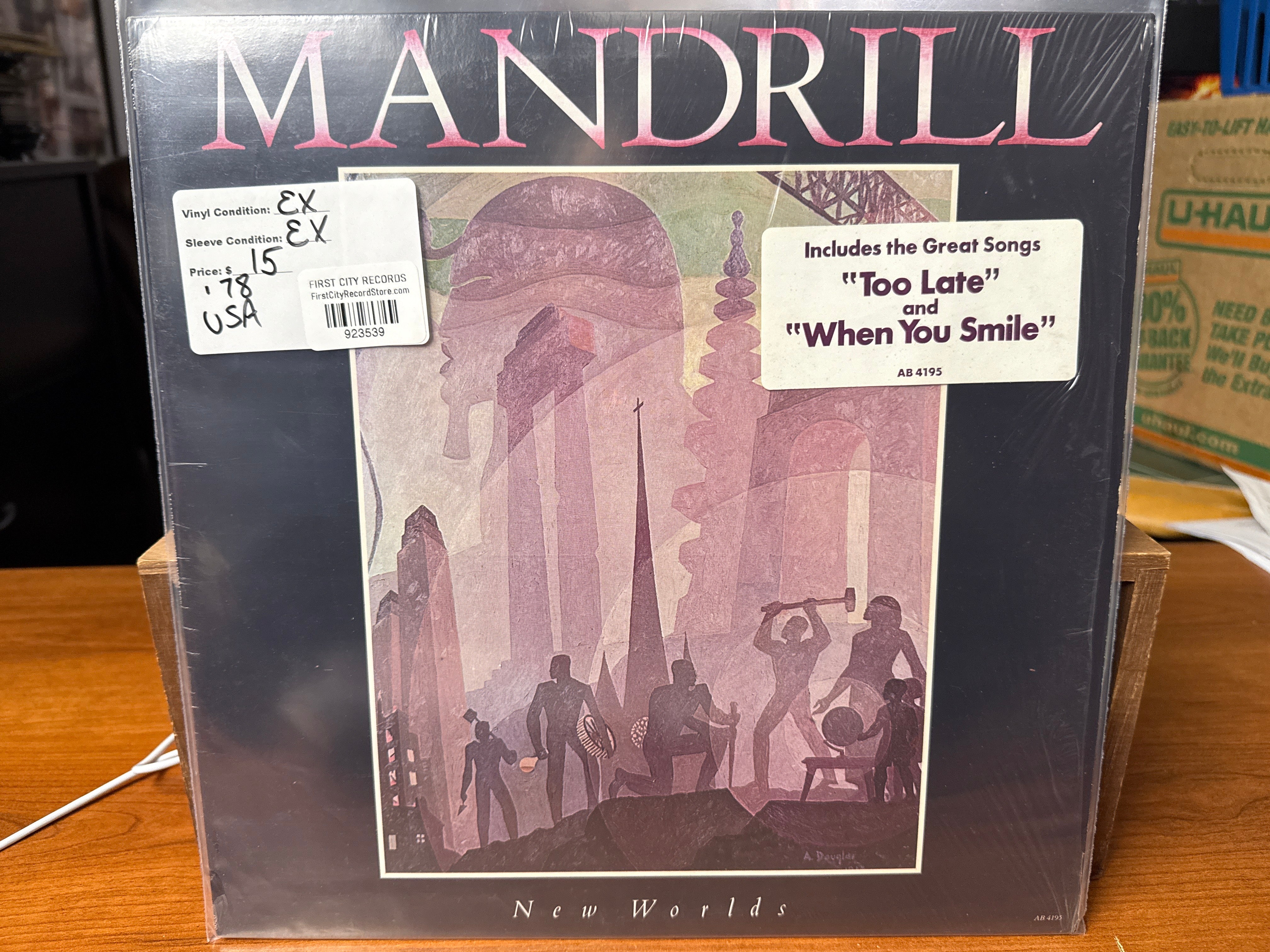 Mandrill - New Worlds (1978, USED)