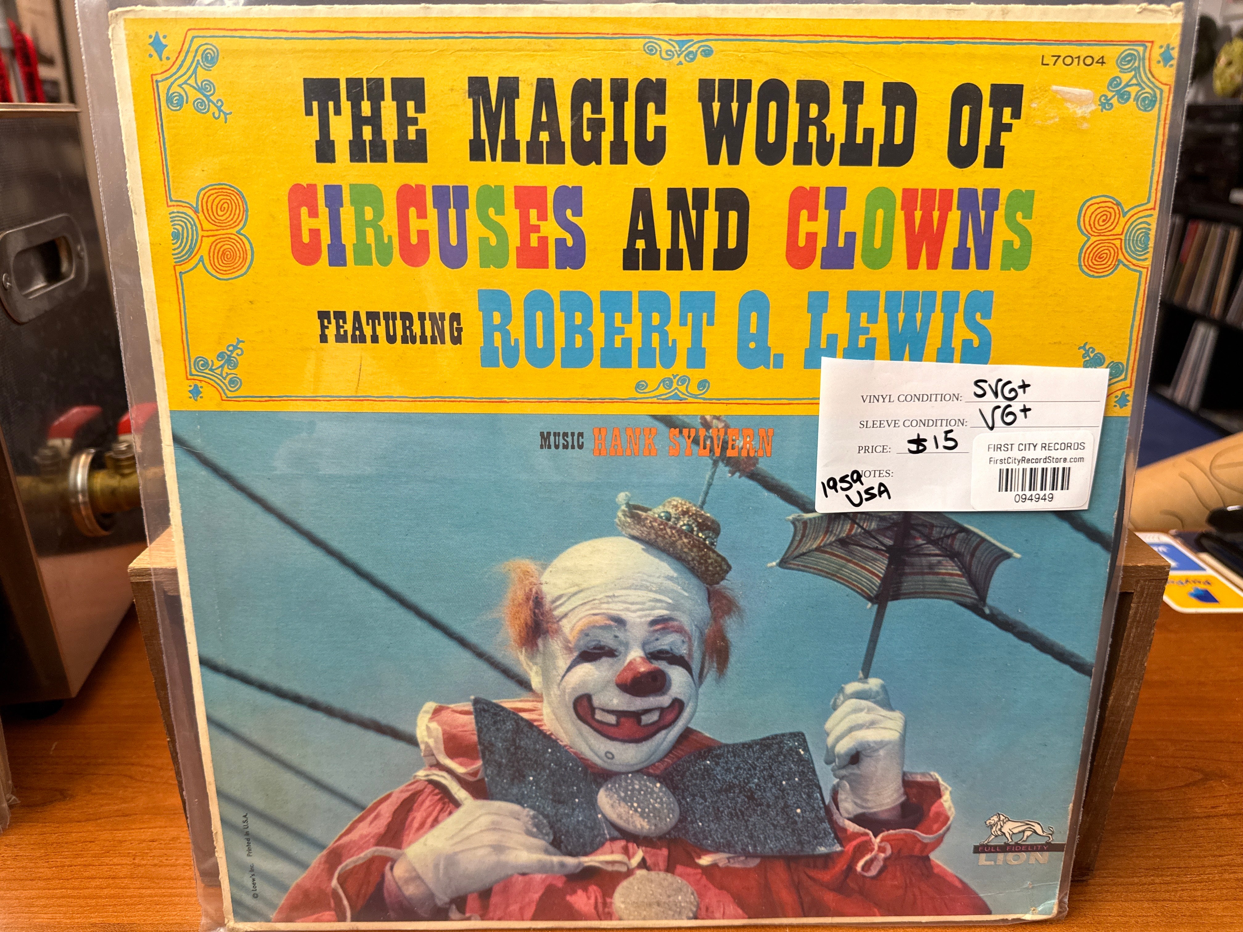 The Magic World of Circuses and Clowns (1959, USED)