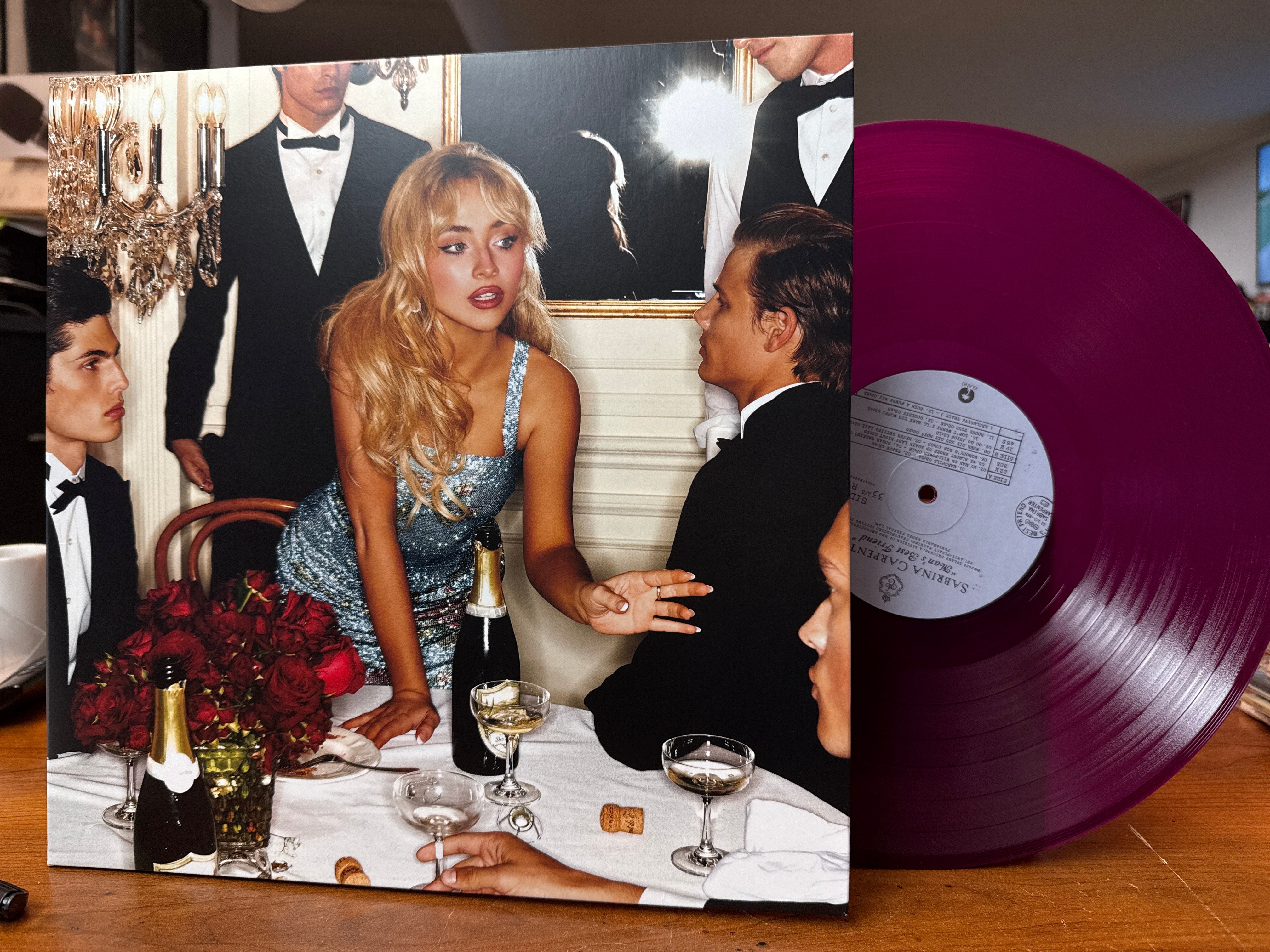 Sabrina Carpenter ‎– Man's Best Friend (Burgundy Vinyl, Alternative Cover, USED)